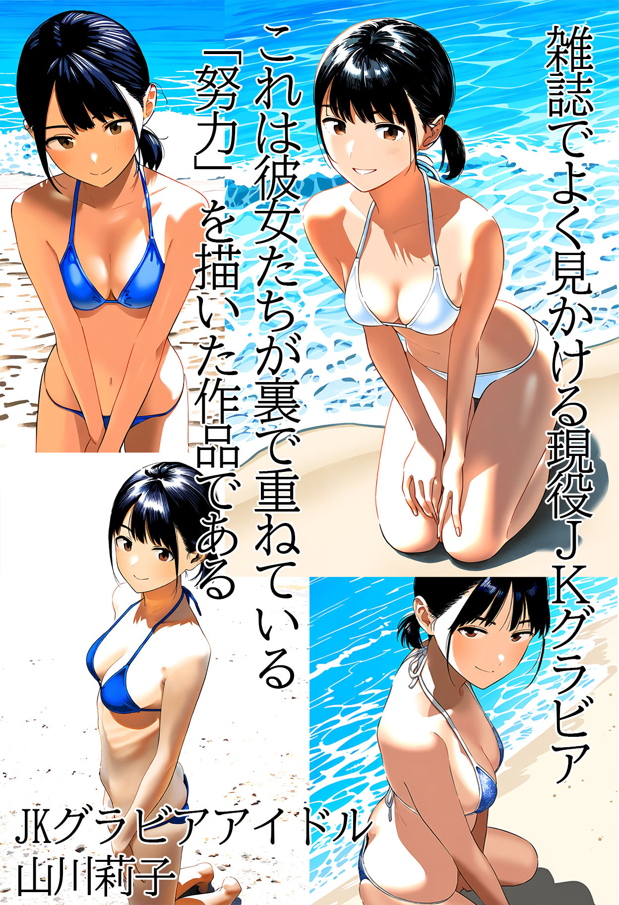 サンプル画像1:JKグラビアの裏側 仕事を得るためカラダを捧げる少女 山川莉子編(ジュニアブラが好き。) [d_474046]