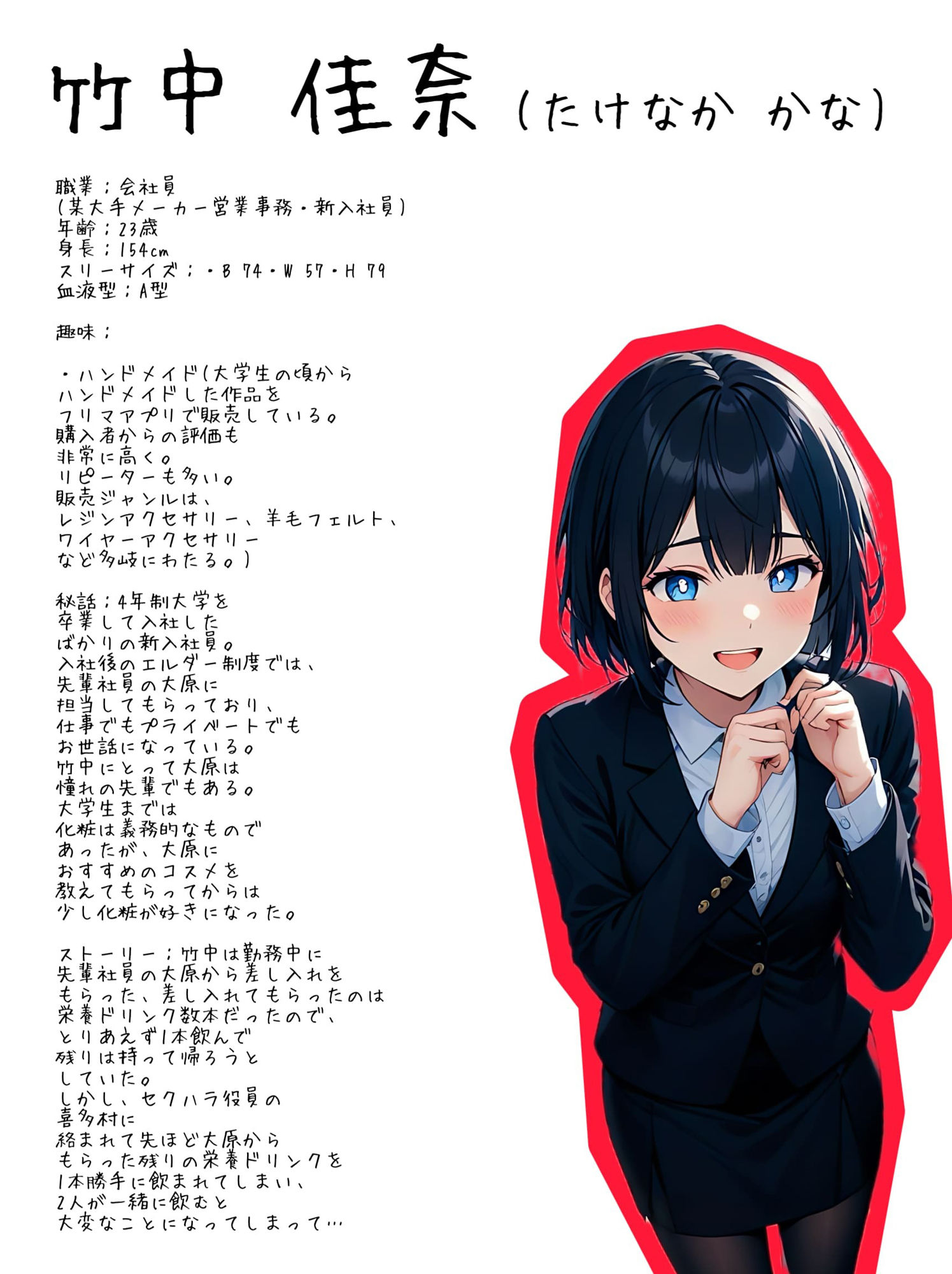 サンプル画像3:【入れ替わり・新入社員】セクハラ役員おぢと新卒女性社員の体交換OJT！？(アシスト書店) [d_474112]