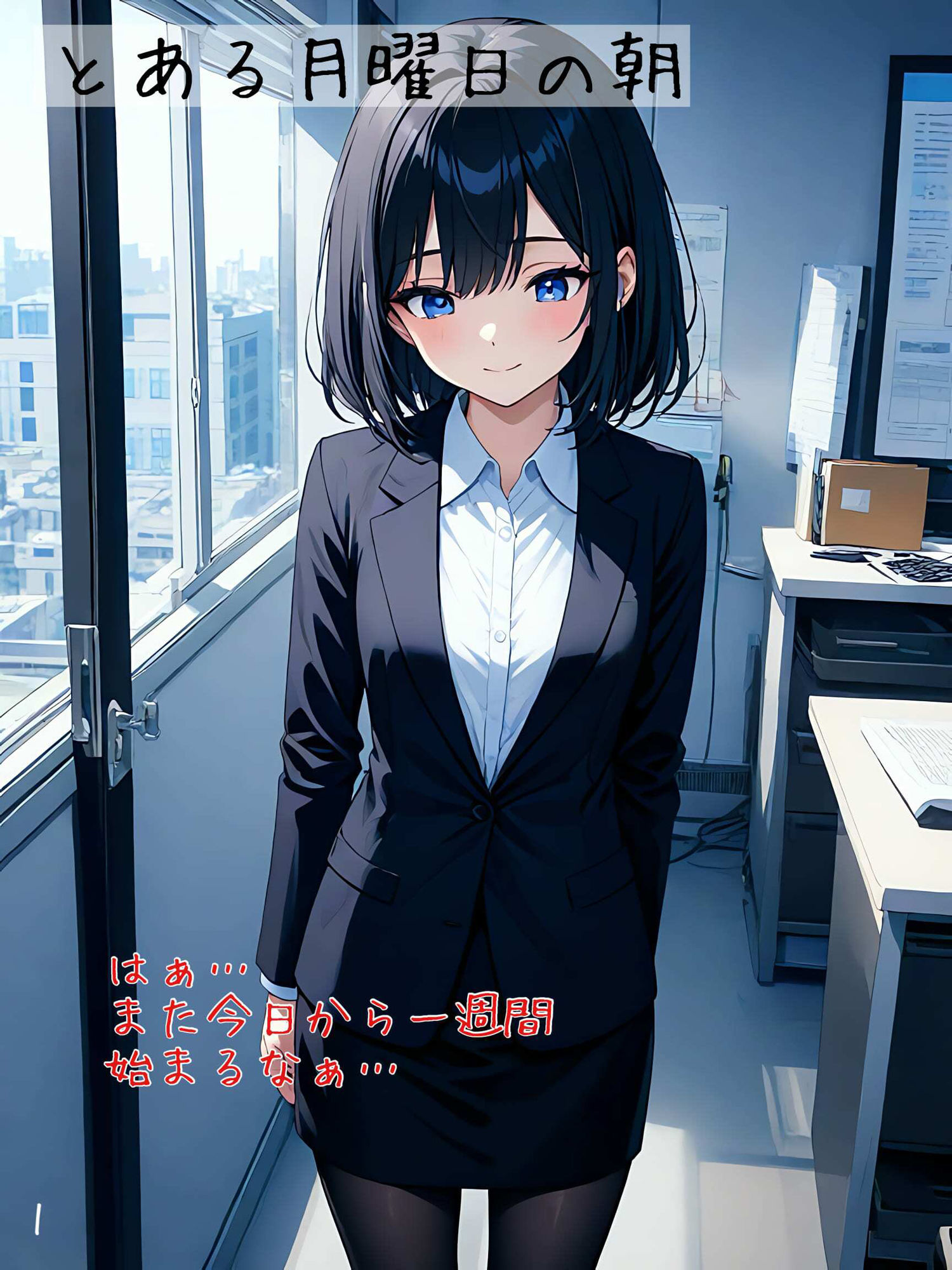 サンプル画像6:【入れ替わり・新入社員】セクハラ役員おぢと新卒女性社員の体交換OJT！？(アシスト書店) [d_474112]