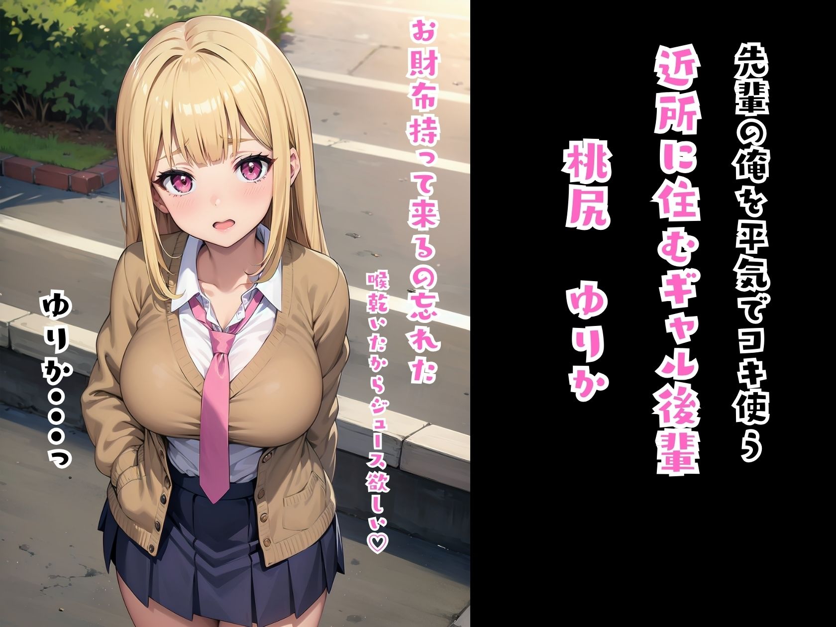 サンプル画像1:俺をイジメる近所の後輩ギャルを催●術で性奴●にした(ギャルぞう) [d_474234]