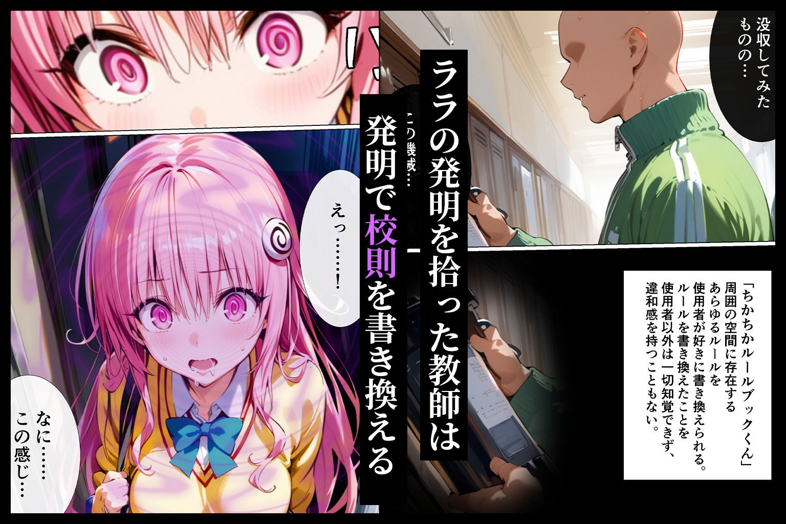 サンプル画像3:校則改変催●-ToL●VEるヒロインを洗脳して全員寝取る話-(clubB) [d_474271]