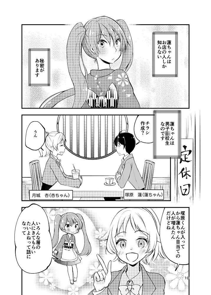 サンプル画像4:バイトを始めたら女装させられた話(Anapa) [d_474477]