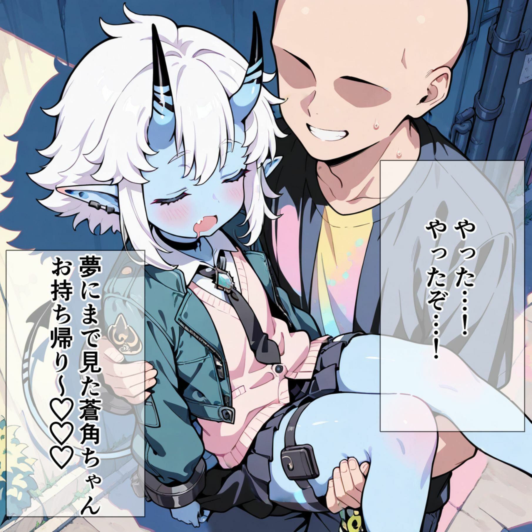 サンプル画像4:蒼角ちゃん睡姦されてママになる(大ニップレス帝国) [d_475495]