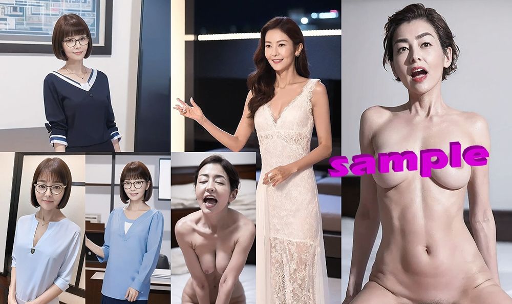 サンプル画像6:【AI】OLのいけない副業 ‘セックスワーカー’(熟女コレクション) [d_475561]