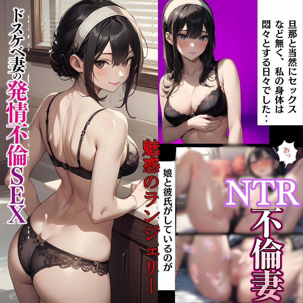 サンプル画像3:彼女のお母さんがエチエチな身体だったんで、寝取り中出しやりまくった話(快楽建設本店営業部) [d_475845]