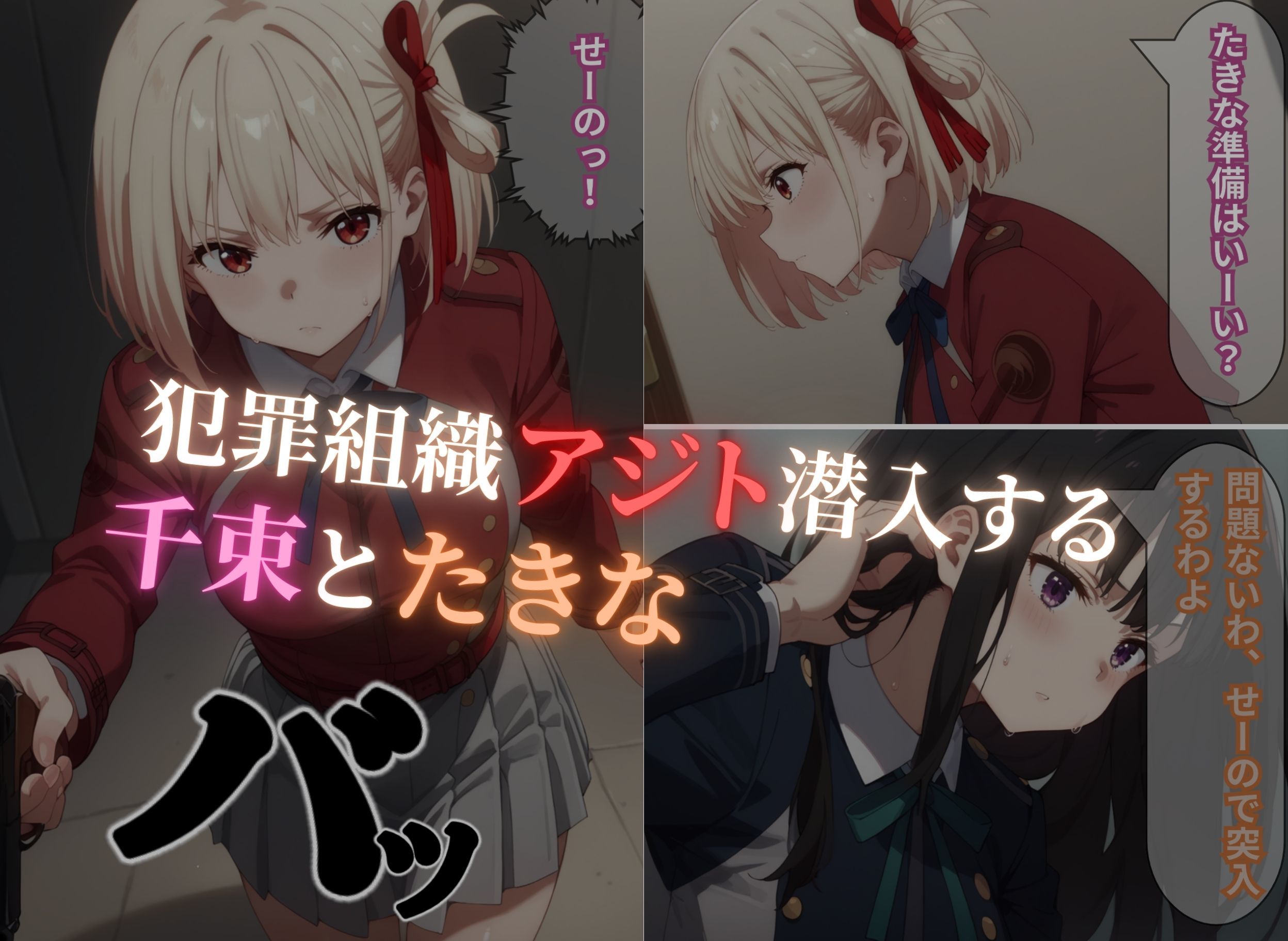 サンプル画像1:リコリコ千束恥辱調教(だんぼる) [d_476525]