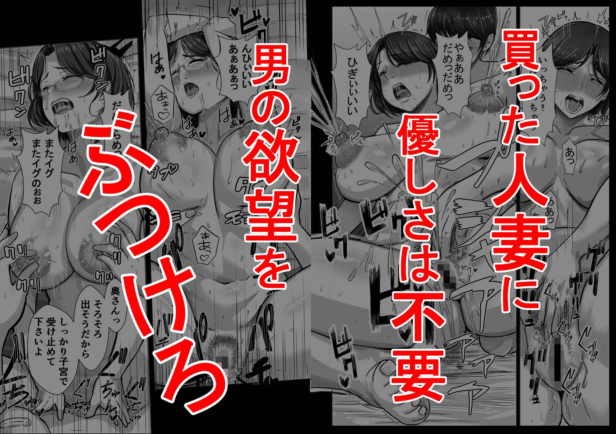 サンプル画像3:この女を買って犯りたおす人妻美咲編(エロの定食屋) [d_476744]