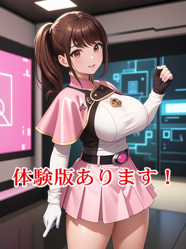 サンプル画像1:輝石戦隊キボンヌジャー『戦隊ピンクは性処理係・輪●パーティー編』(四次元少女ネオス) [d_477017]