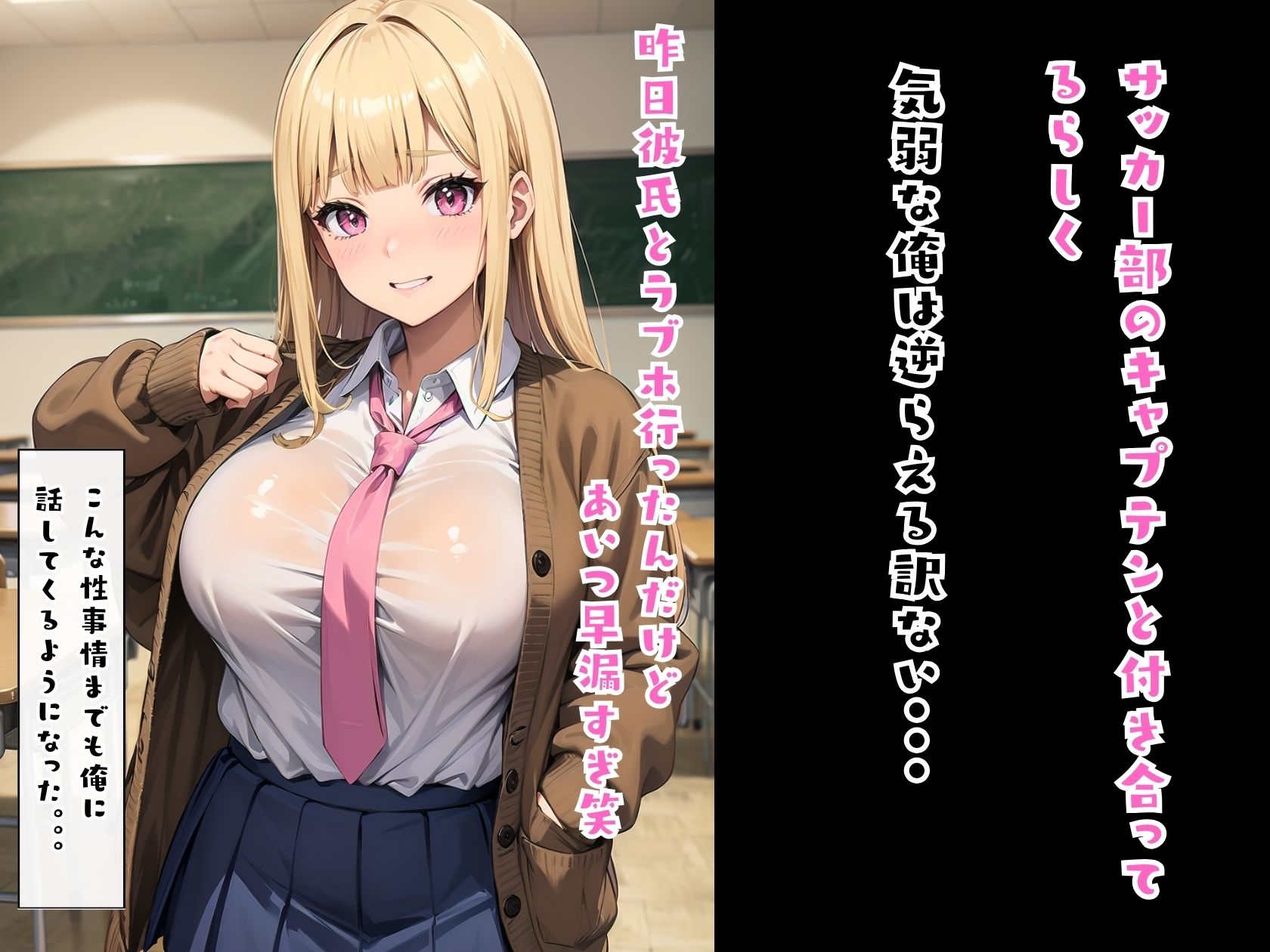 サンプル画像2:俺をイジメる近所の後輩ギャルを催●術で性奴●にした(エロポップ) [d_477561]