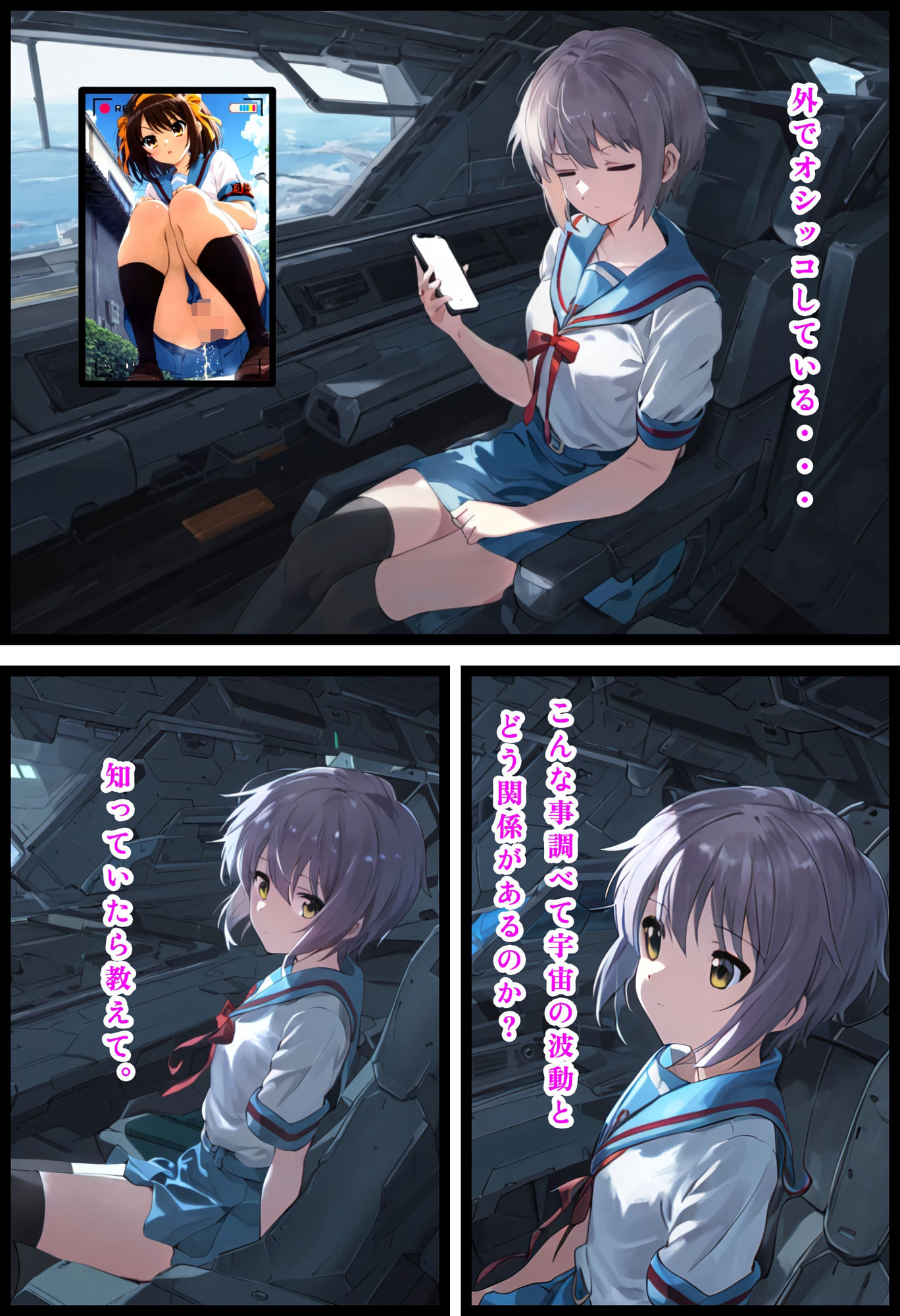 サンプル画像2:長〇有〇の聖水！(流水の館) [d_477942]