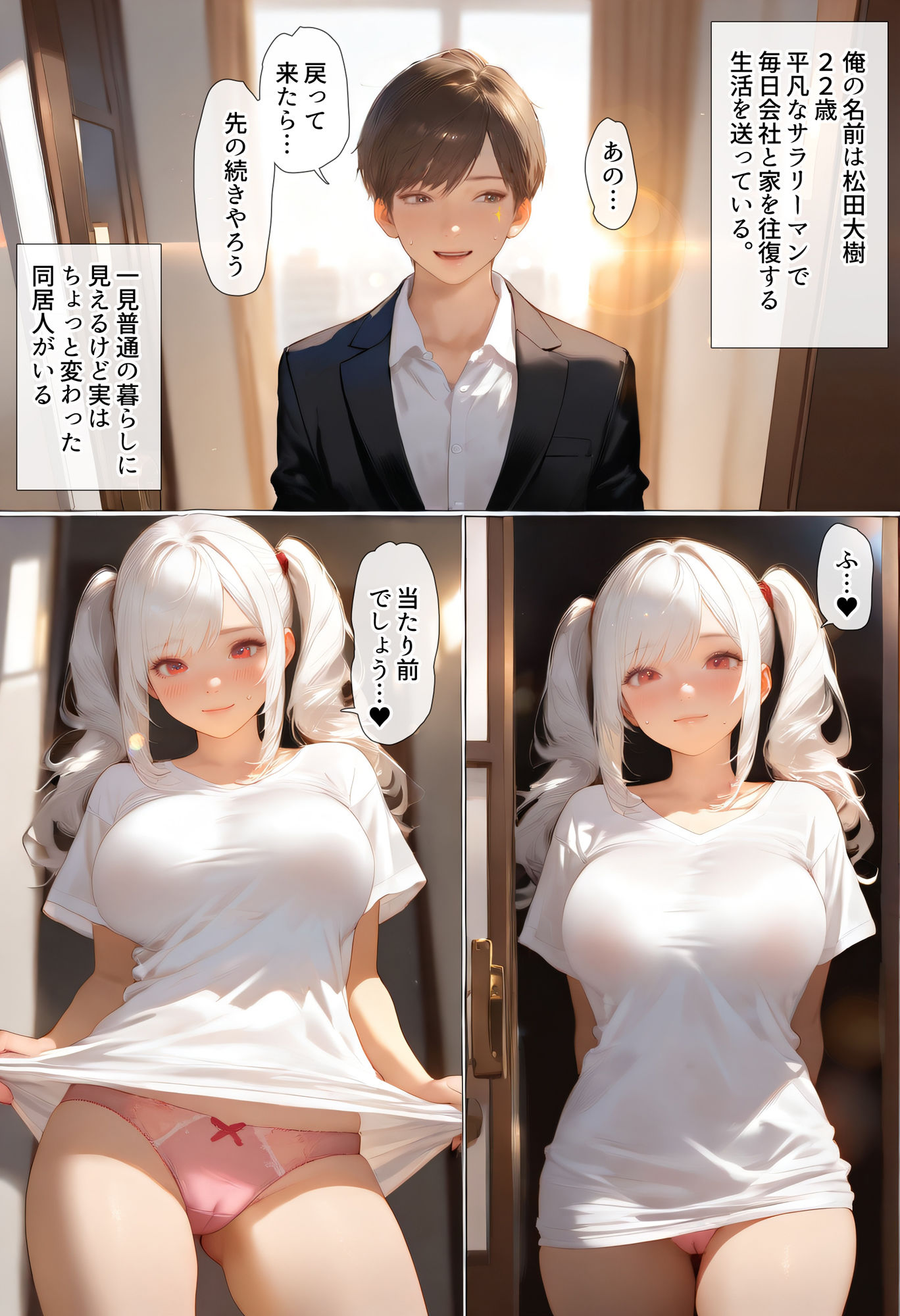 サンプル画像1:俺の家にはセ◎クス中毒の幼なじみが住んでいる(バナナハンター1号店) [d_478852]