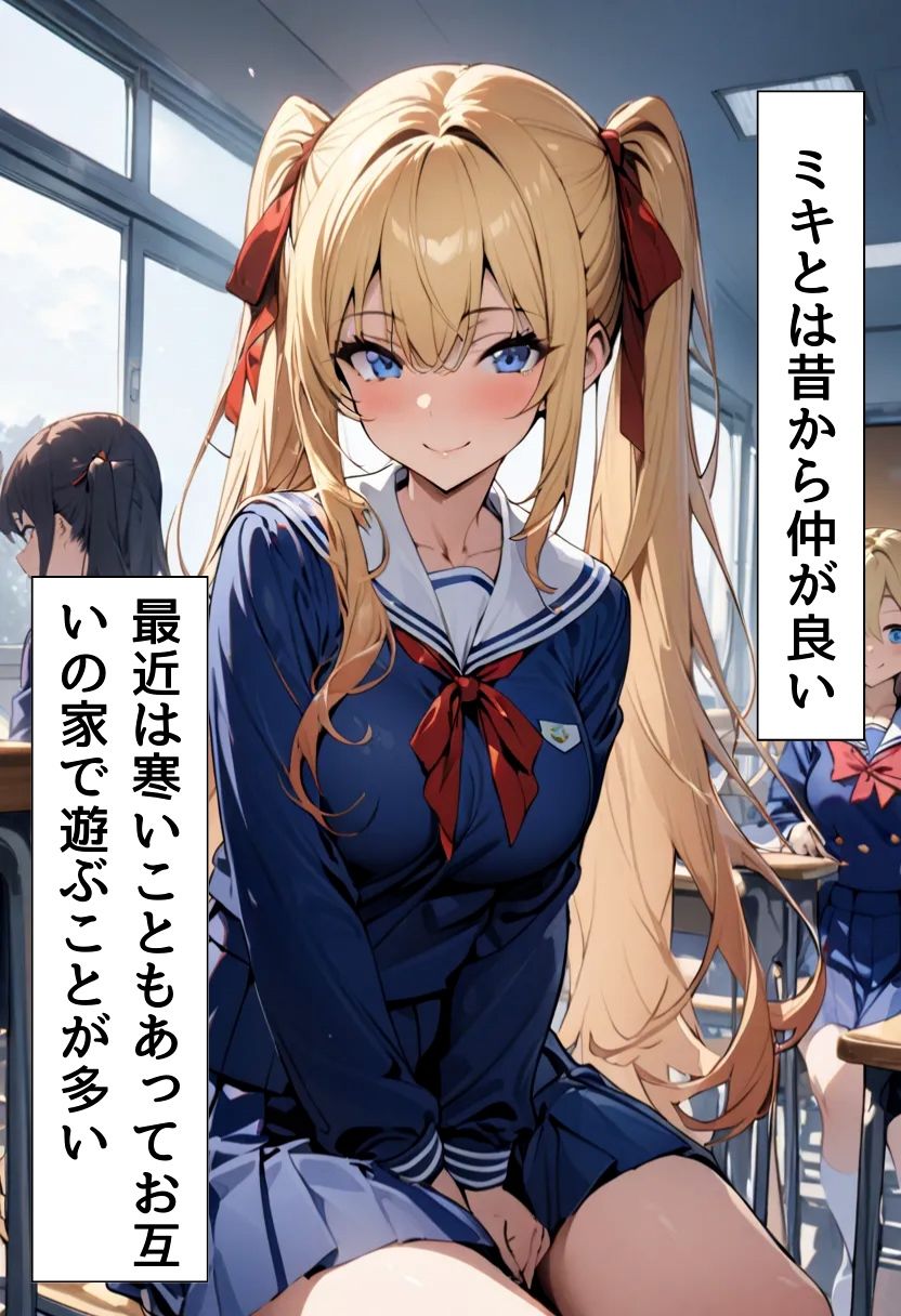 サンプル画像2:巨乳幼なじみとクリスマスエッチ(にじいろ☆がーるず) [d_478870]