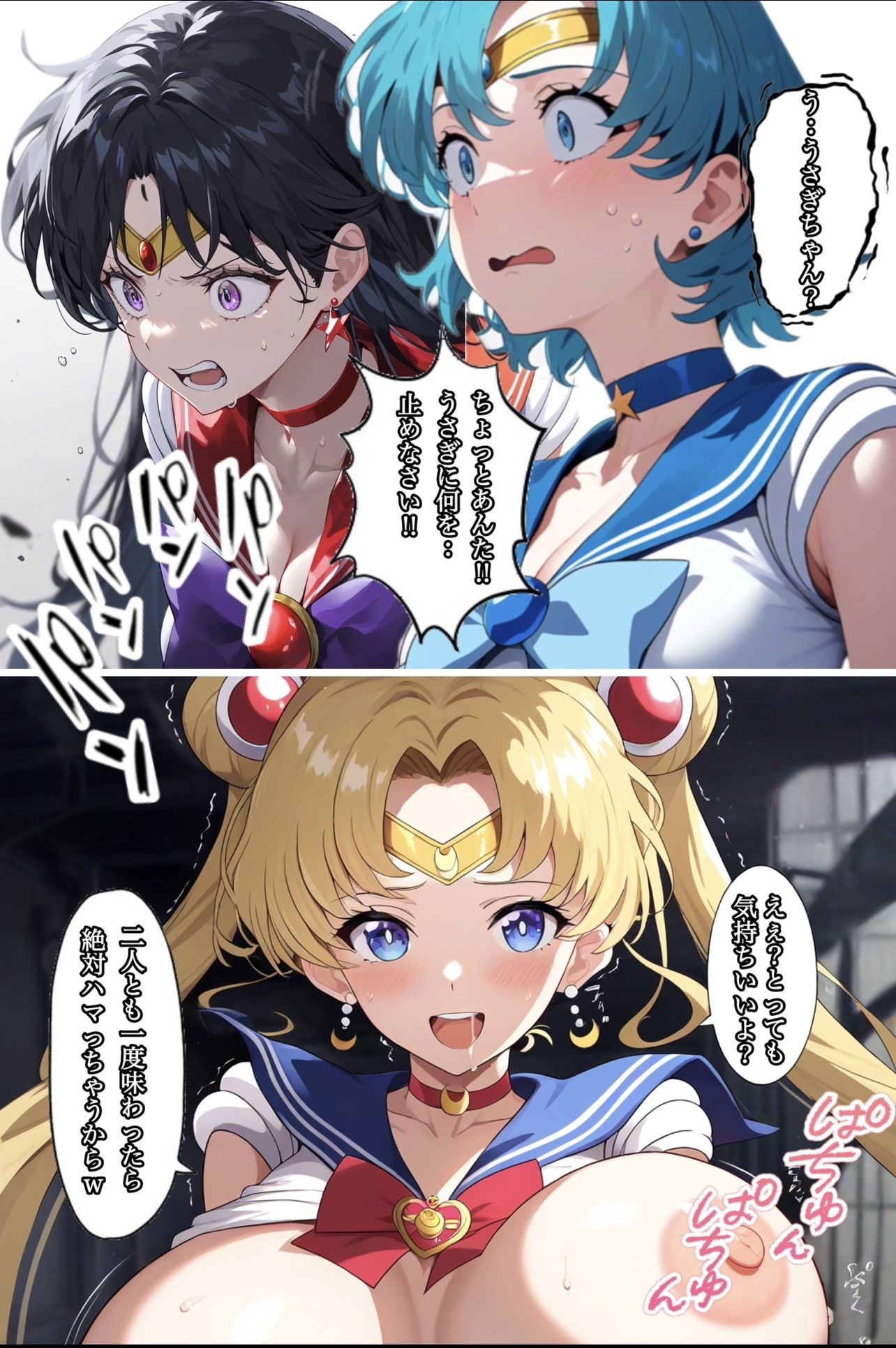 アヘ顔戦士セーラーgirl’s 1