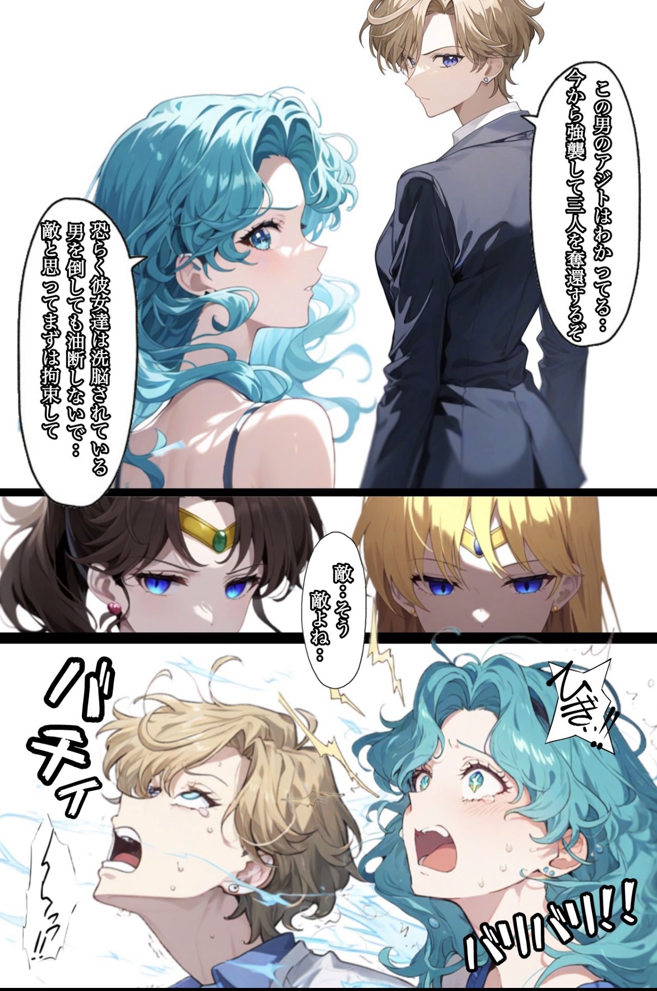 サンプル画像1:アヘ顔戦士セーラーgirl’s2(ぴんぴん丸) [d_479134]