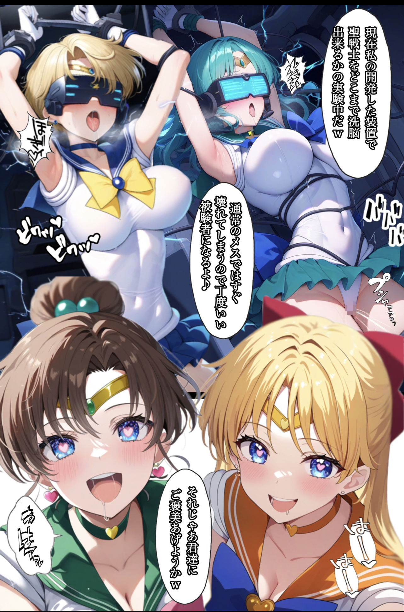 サンプル画像4:アヘ顔戦士セーラーgirl’s2(ぴんぴん丸) [d_479134]