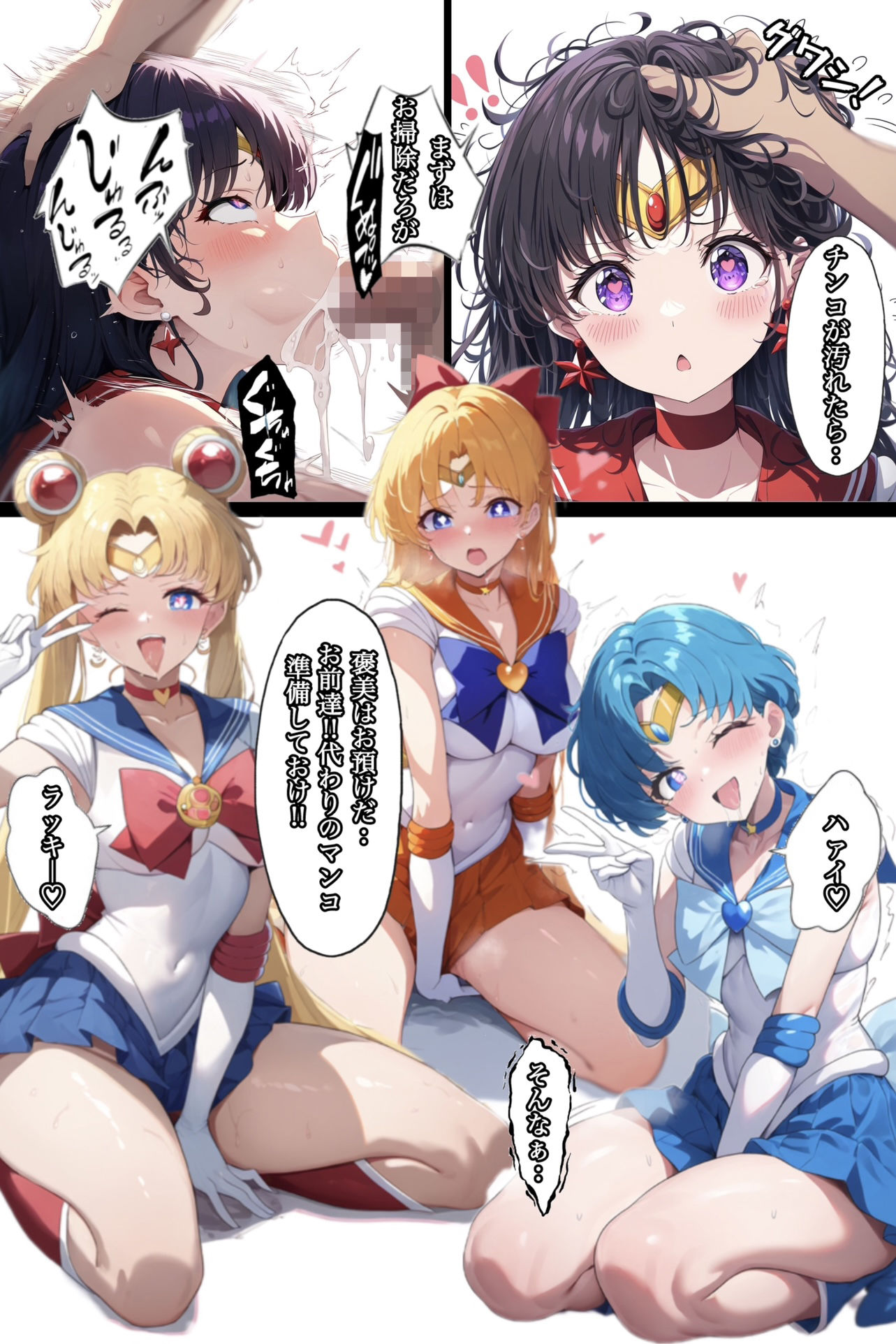 アヘ顔戦士セーラーgirl’s2の画像7