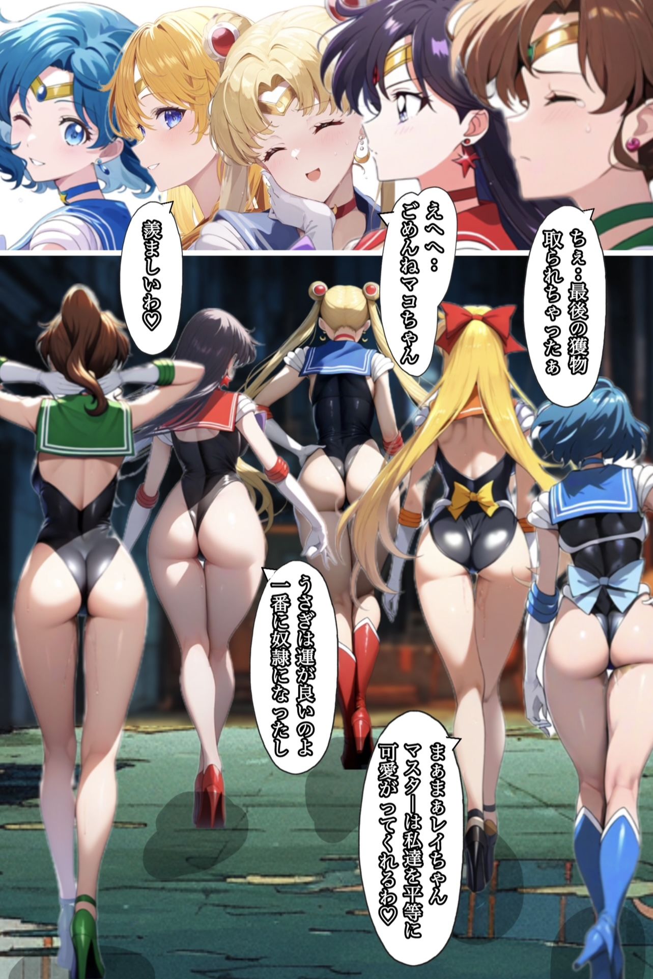 アヘ顔戦士セーラーgirl’s3の画像1