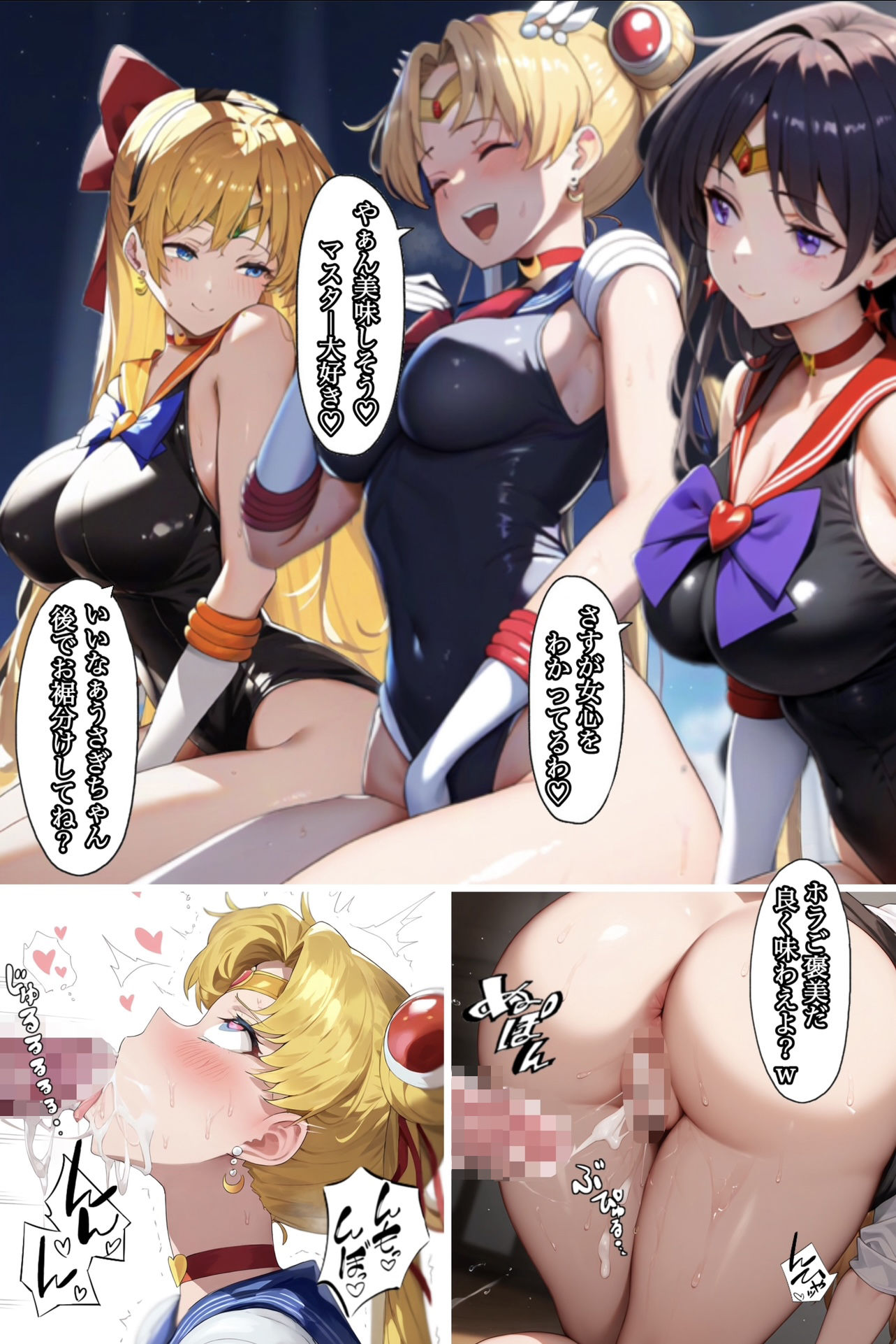 アヘ顔戦士セーラーgirl’s3の画像3
