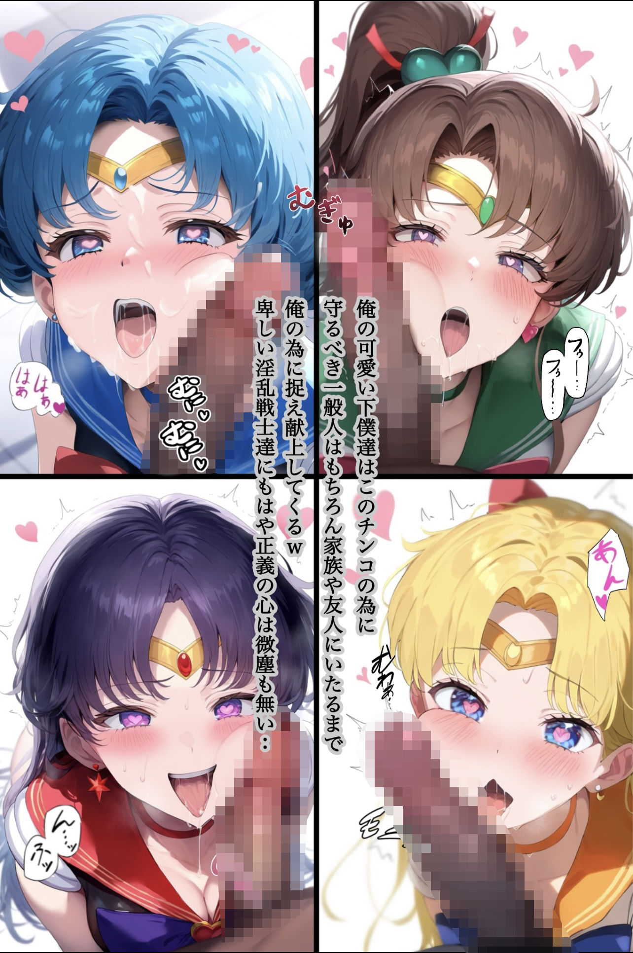 アヘ顔戦士セーラーgirl’s3の画像5