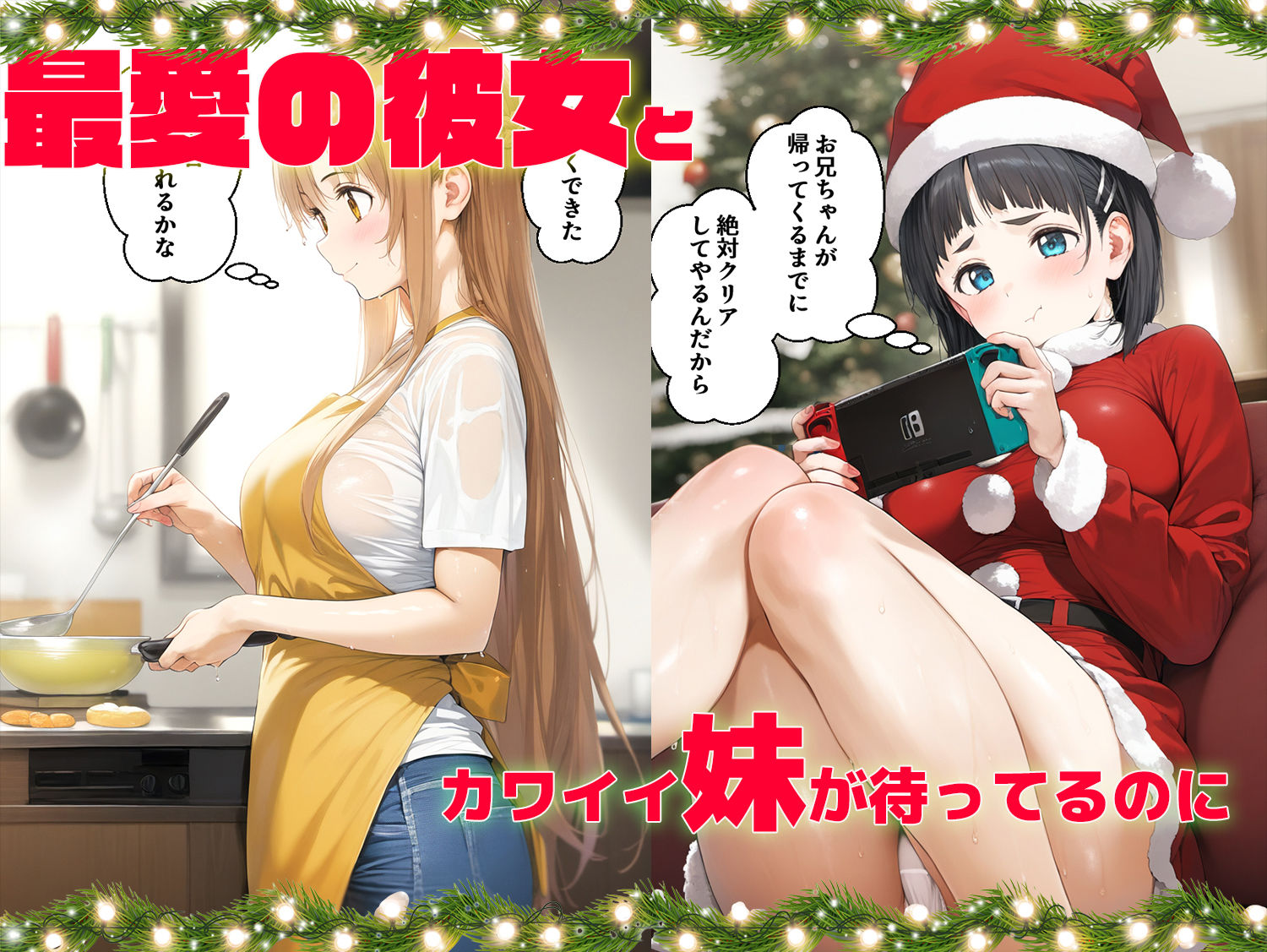 サンプル画像6:種付けサンタ クリスマス強●終了 アスナ＆直葉(ぽぶ（povhands）) [d_479233]