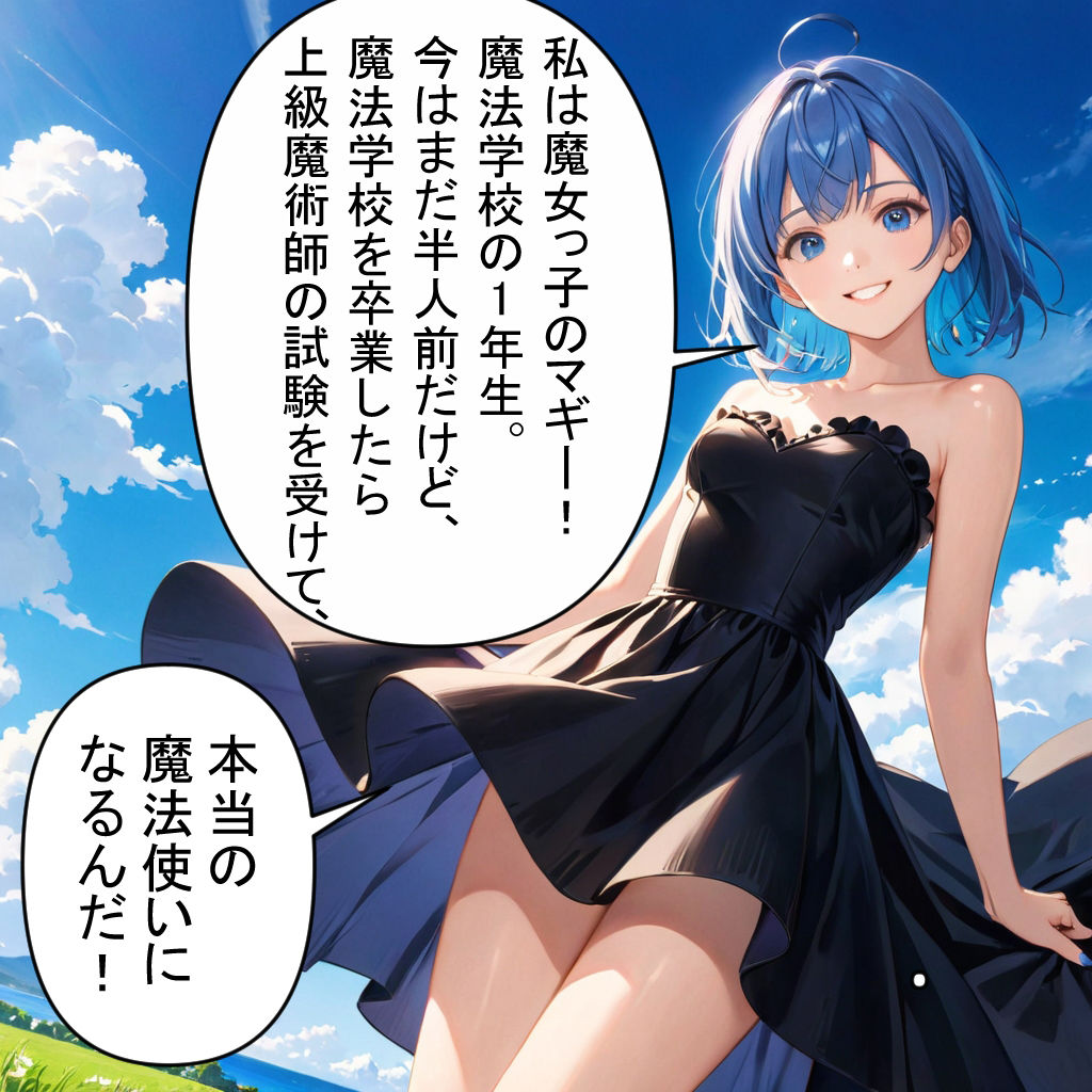 サンプル画像1:魔女っ子マギーちゃん♪(星の御使い) [d_479491]