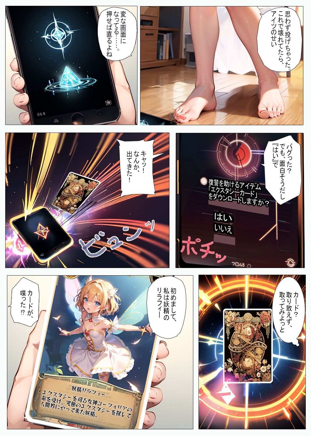 サンプル画像2:エクスタシーカード(パピヨン工房) [d_480455]