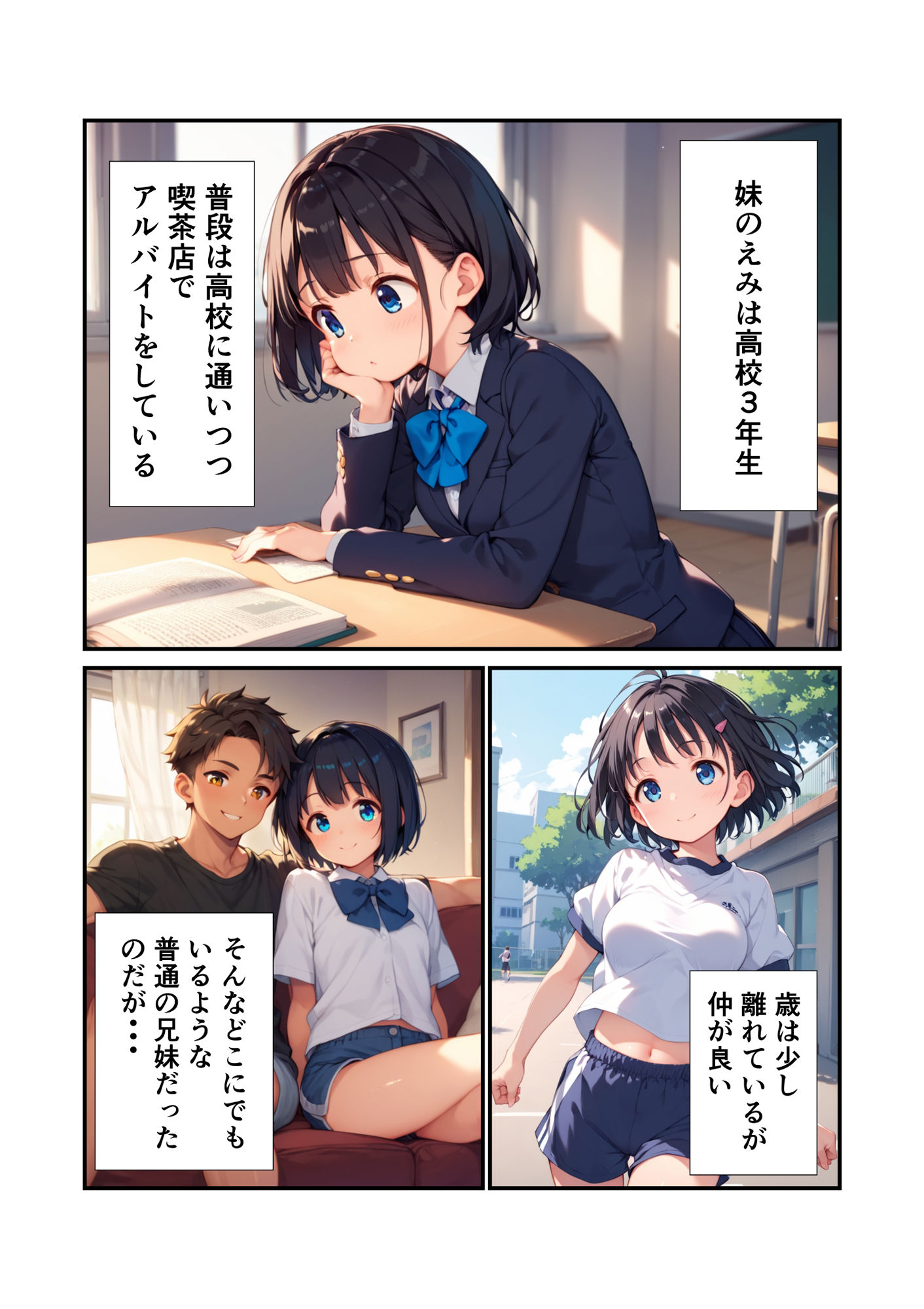 サンプル画像2:妹は言いなり発情メイド(AI_SCHOOL) [d_480849]