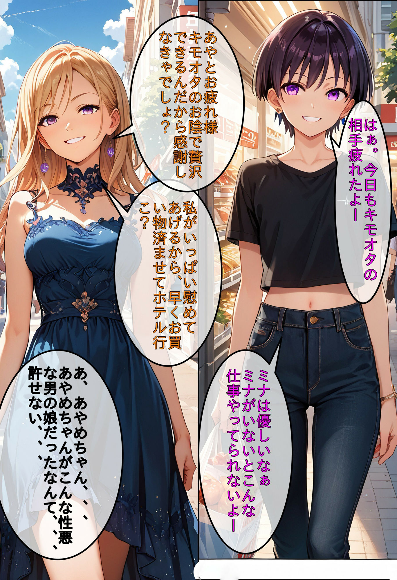 サンプル画像5:女の子のフリをしてファンを騙す性悪な男の娘アイドルは僕のおち〇ぽでわからせてやるのだ(スタープロダクション☆) [d_481173]