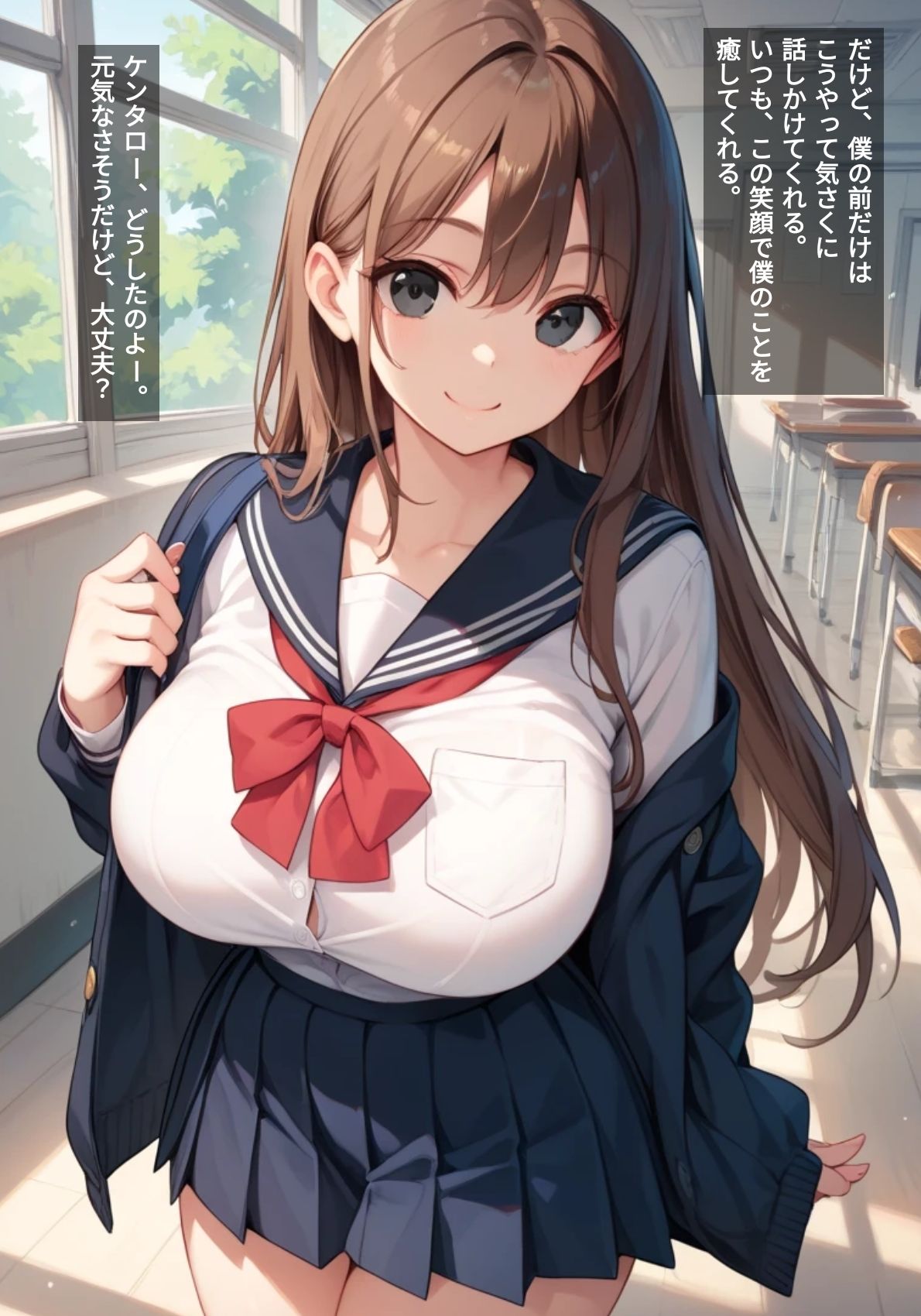 サンプル画像1:委員長の彼女が父親の借金のせいで寝取られた。(同愛音声) [d_481300]