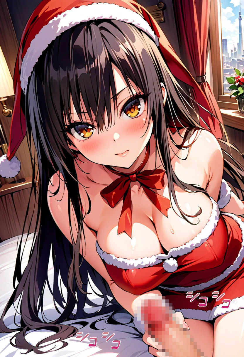 サンプル画像5:淫乱女子〇生古手川サンタコスプレイ(れじぇんど☆がーるず) [d_481507]