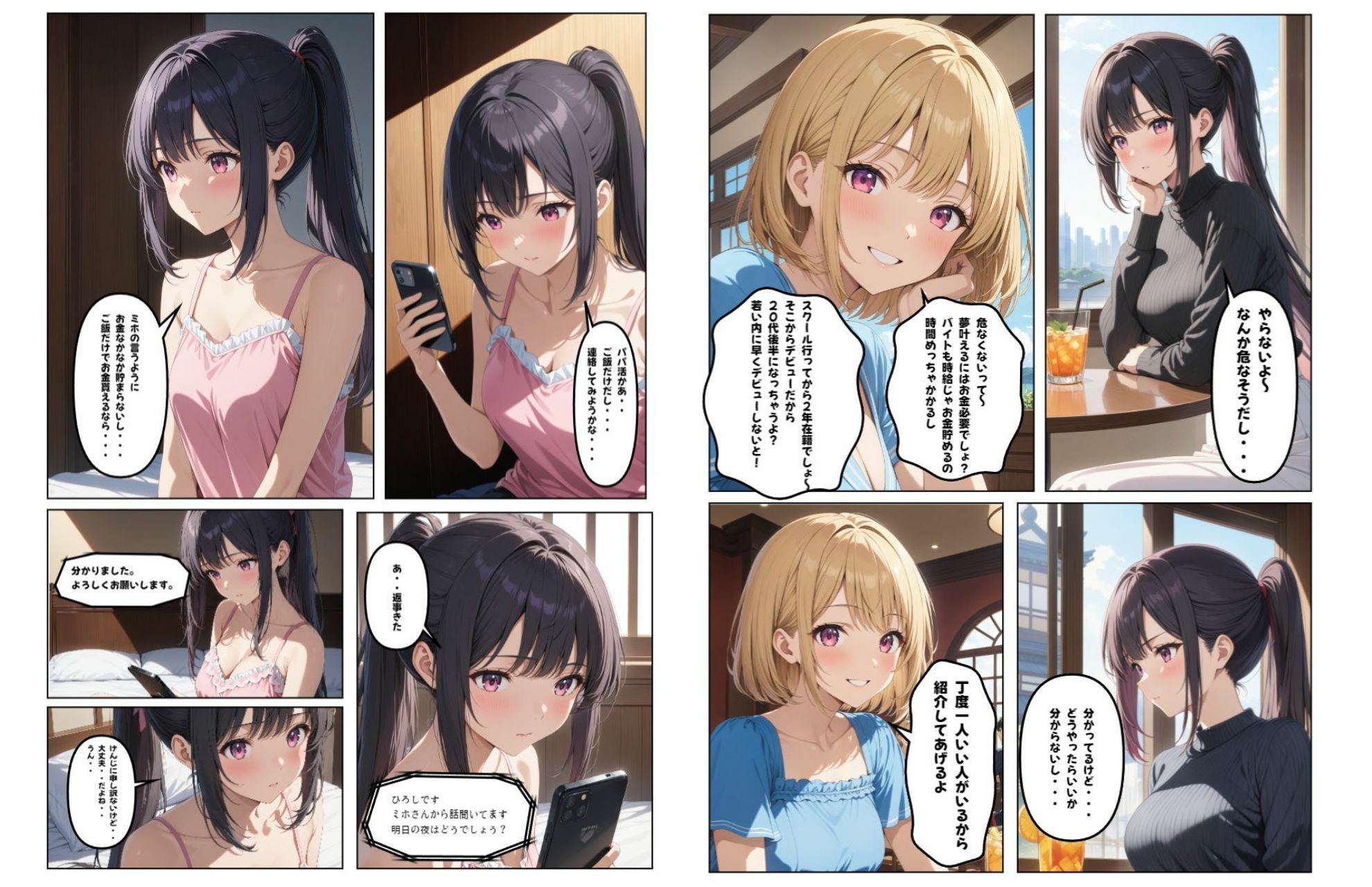 サンプル画像5:大切な彼氏がいるのに・・・〜女子大生NTR〜(憧れ委員会) [d_482109]