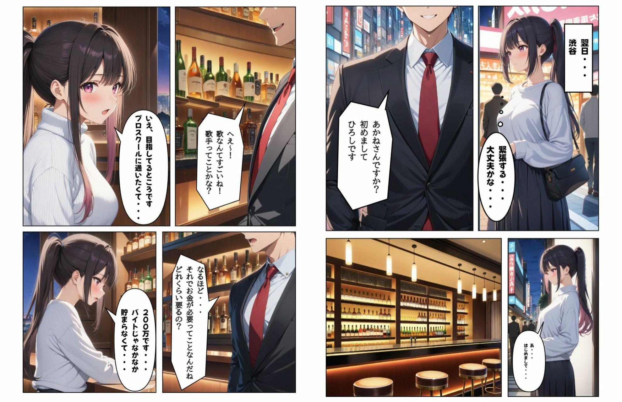 サンプル画像6:大切な彼氏がいるのに・・・〜女子大生NTR〜(憧れ委員会) [d_482109]