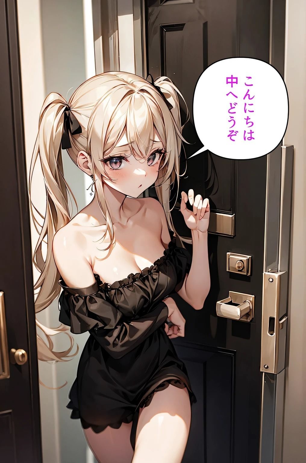 サンプル画像1:メンズエステでいいことしちゃう？6〜自己肯定感の低い金髪ツインテール〜(フォーチュンヒル) [d_482184]