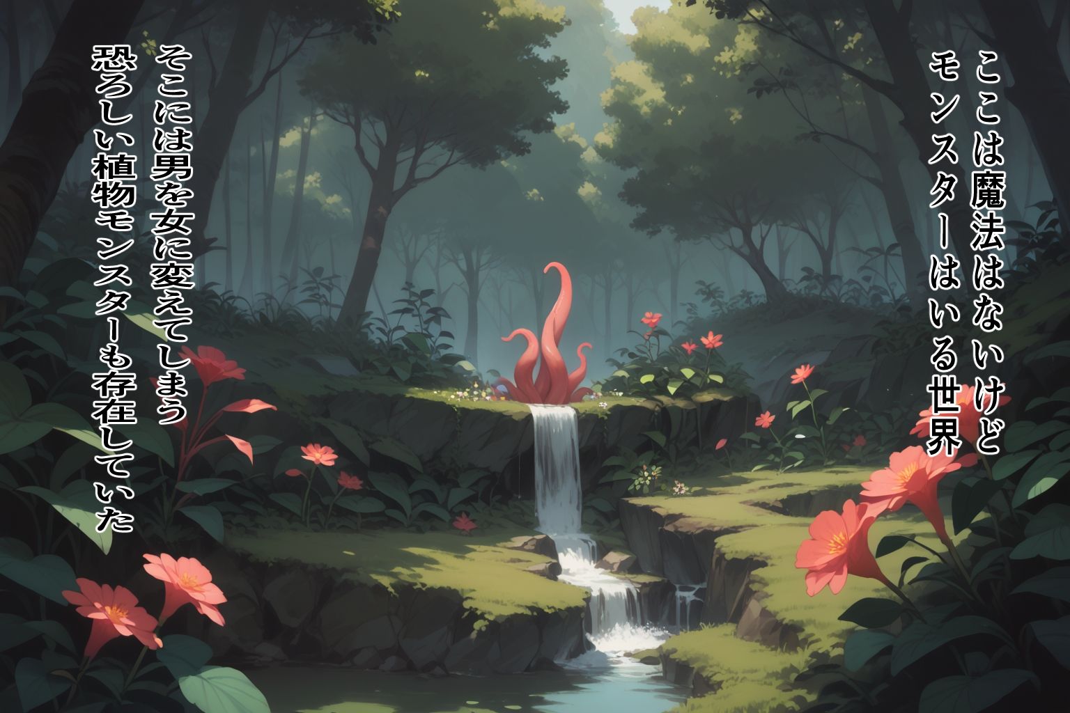 サンプル画像1:異世界でもイキたい TS冒険者孕ませ編(AIシコリえっち) [d_482944]