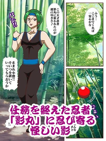 サンプル画像3:天才忍者任務失敗？強襲邪淫くノ一三人衆(舞狩の屋台) [d_483322]