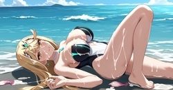 サンプル画像1:ヒ◯リとエッチな日常(AI同人部) [d_483720]