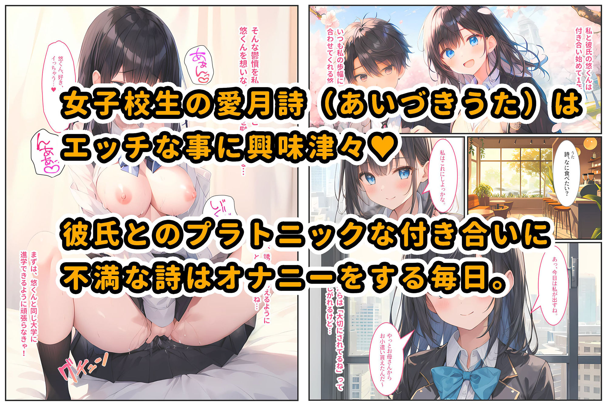 サンプル画像1:処女で清楚な女子校生が家庭教師に寝取られてどろどろにメス堕ちするまで(StudioSR) [d_484697]