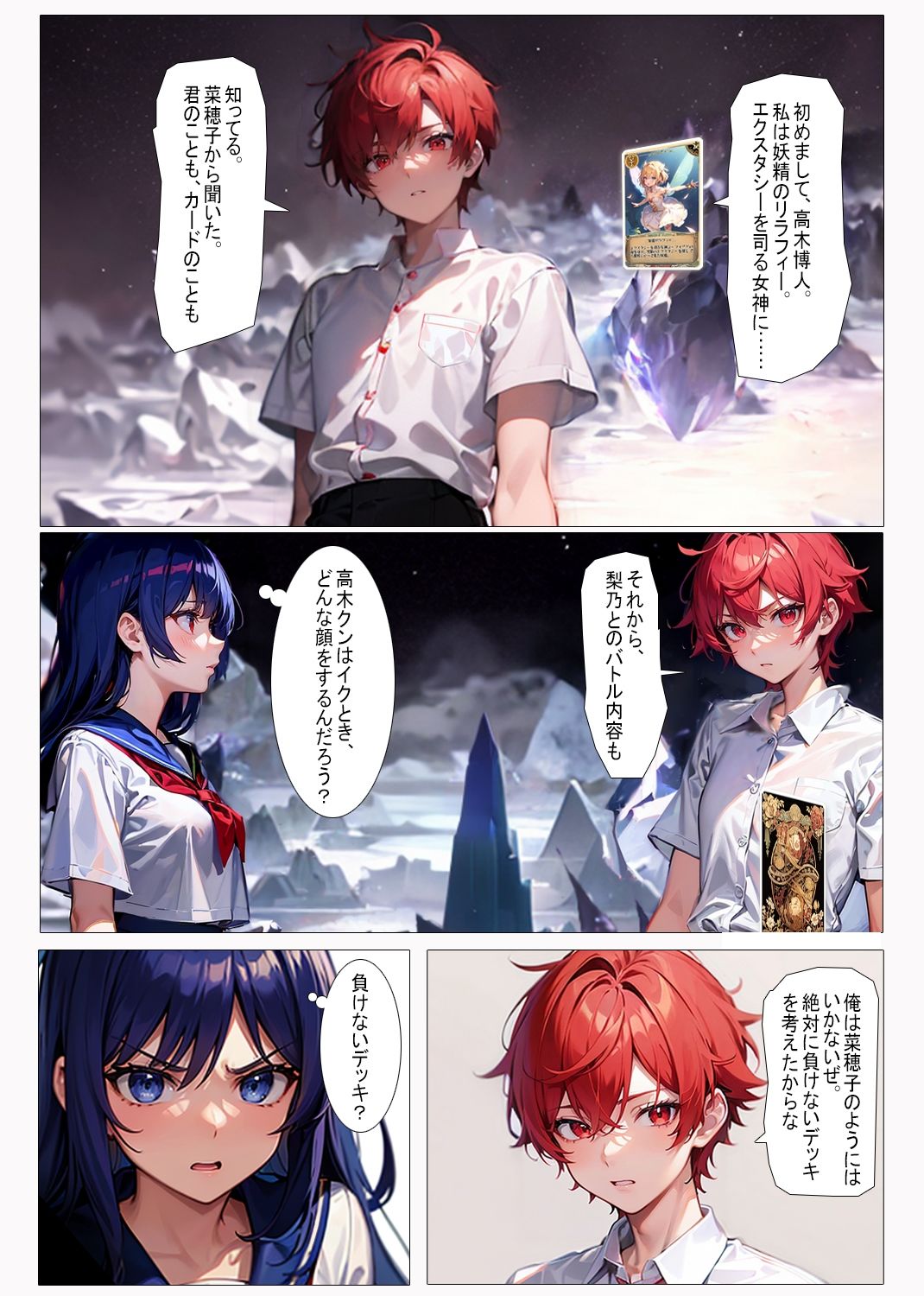 サンプル画像2:エクスタシーカード2(パピヨン工房) [d_484771]