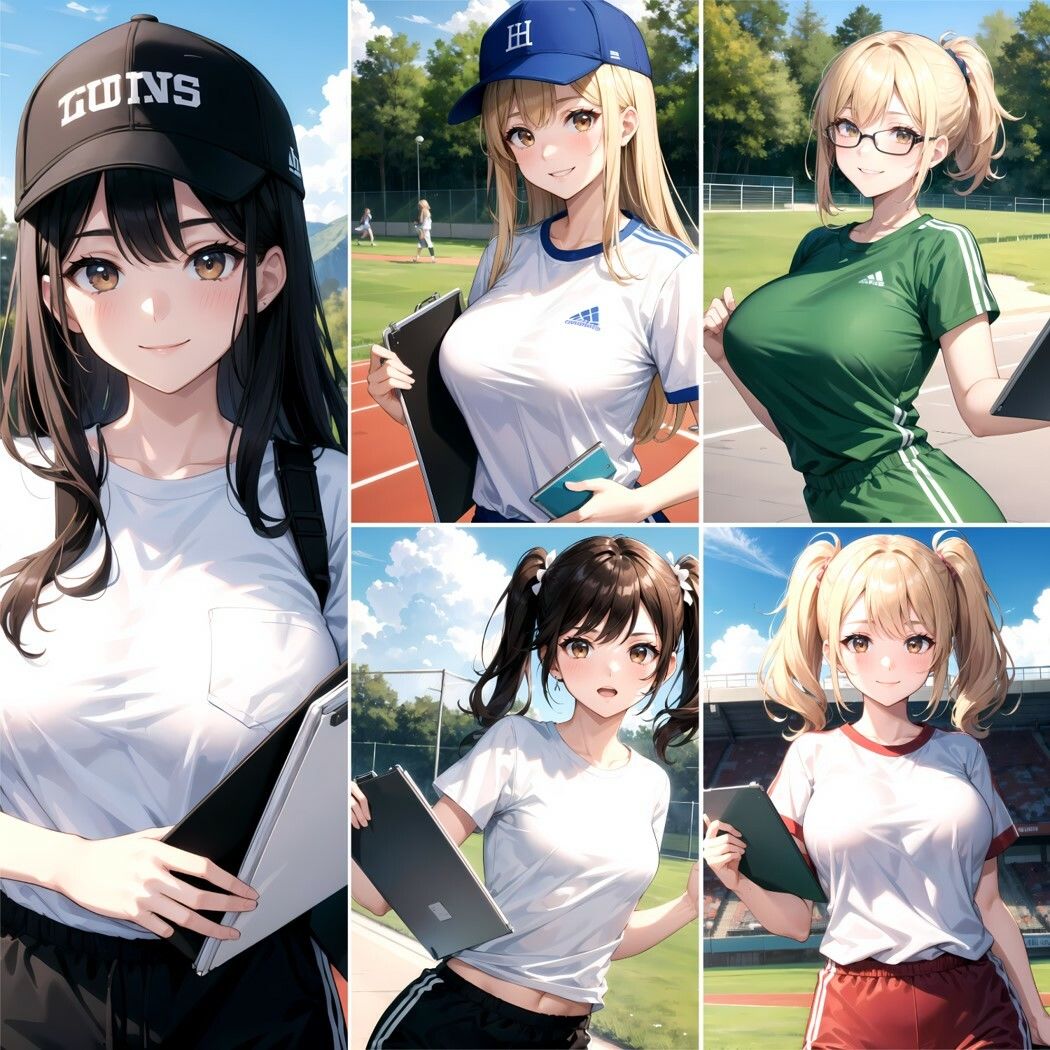 サンプル画像2:マネージャーガールズ(aru’s art studio) [d_485009]