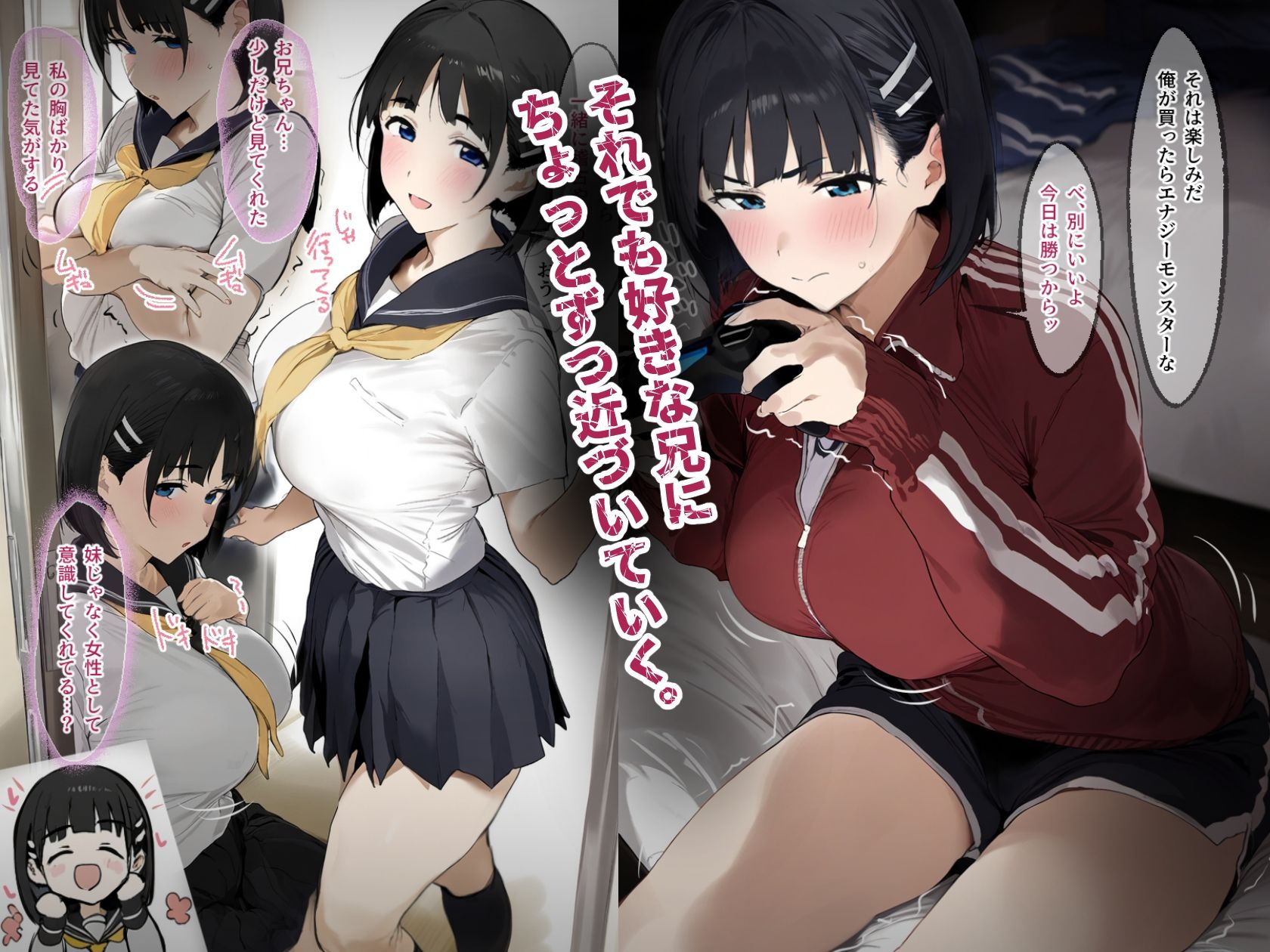 サンプル画像2:直葉の見てはいけない寝取られ合宿(天才のダル) [d_485295]