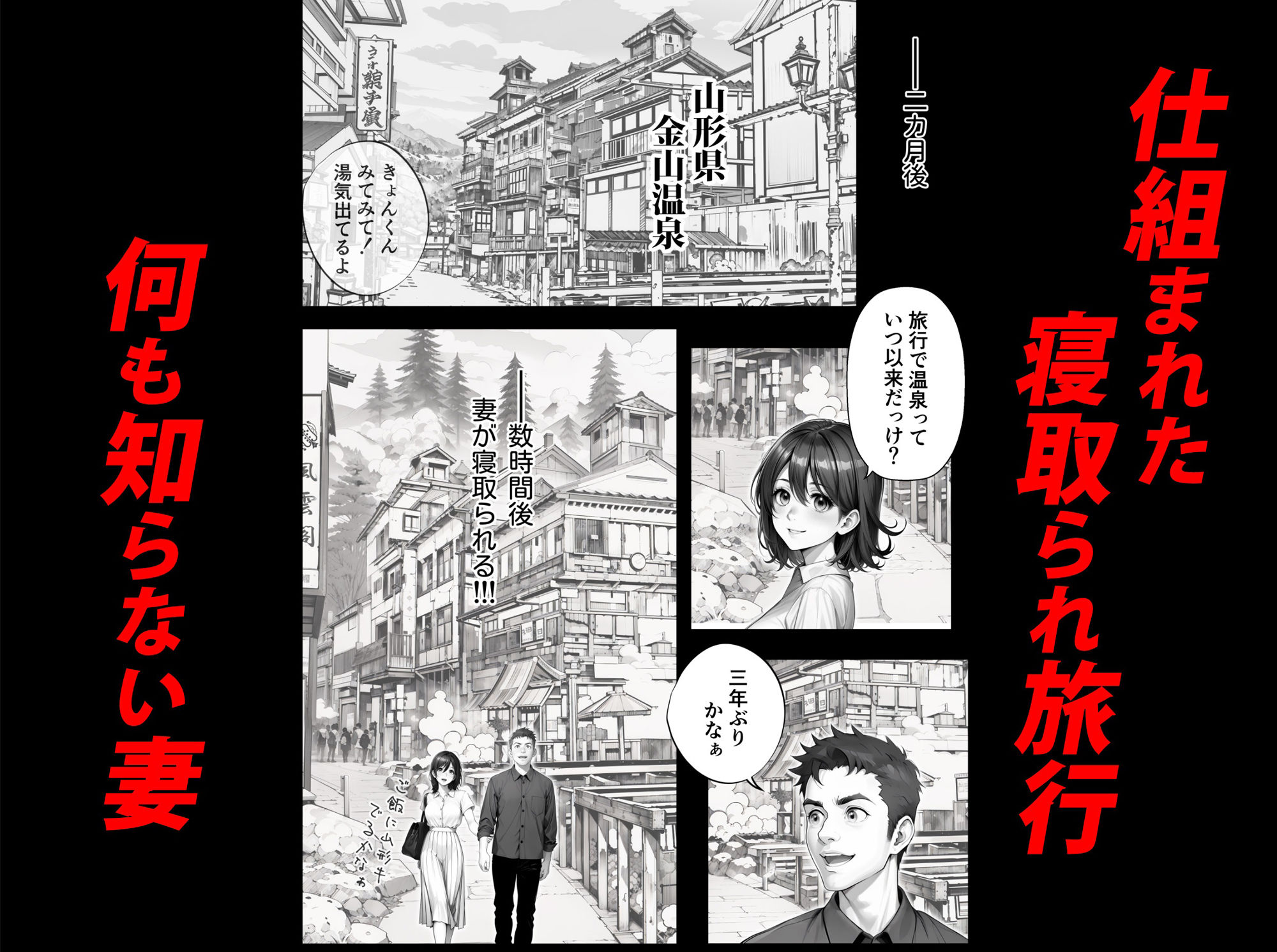 サンプル画像6:エロ同人みたいに妻を寝取られたい 総集編(キチクサロン) [d_487148]