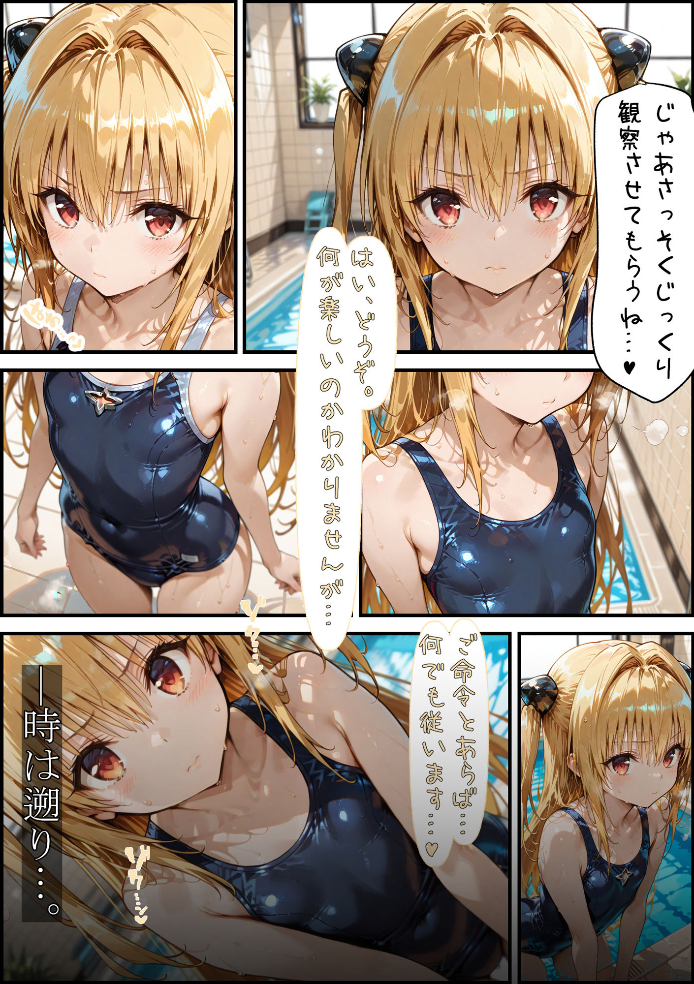 サンプル画像2:ヤ◯堕ち洗脳契約(ガーネット) [d_488358]
