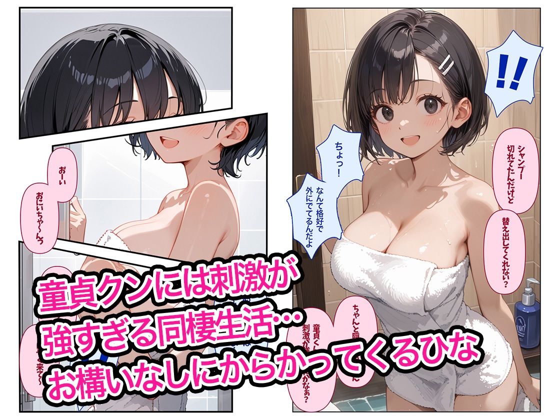 サンプル画像2:巨乳の同級生が妹になった。性欲を我慢できず種付けSEX(ぽちっとゆめぶくろ) [d_488620]