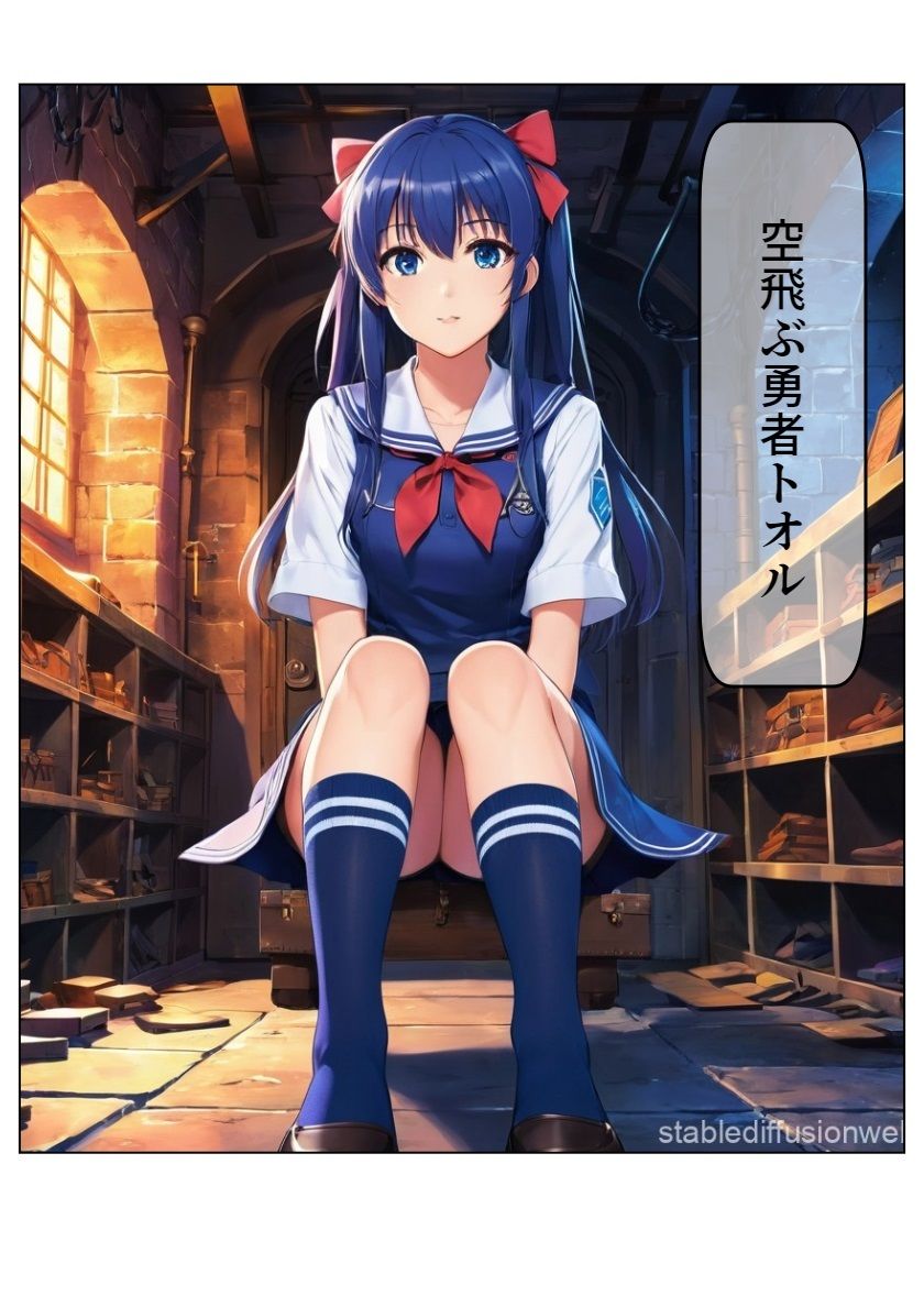 サンプル画像1:鉄壁の勇者の伝説II(サン・マテリアル) [d_488757]