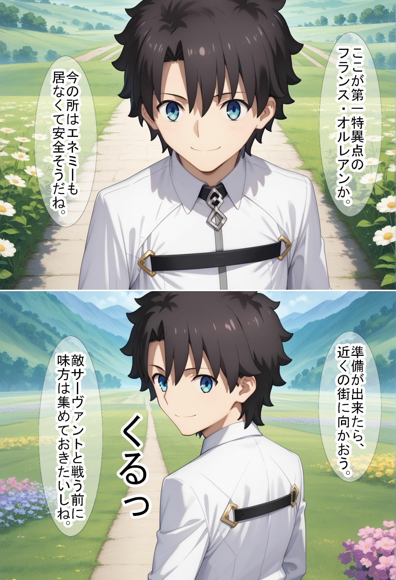 サンプル画像1:【F〇Oの世界に入ってしまったら？】〜女サーヴァントにエロい事し放題だった件〜 2(魔術師プロトン2D) [d_488865]