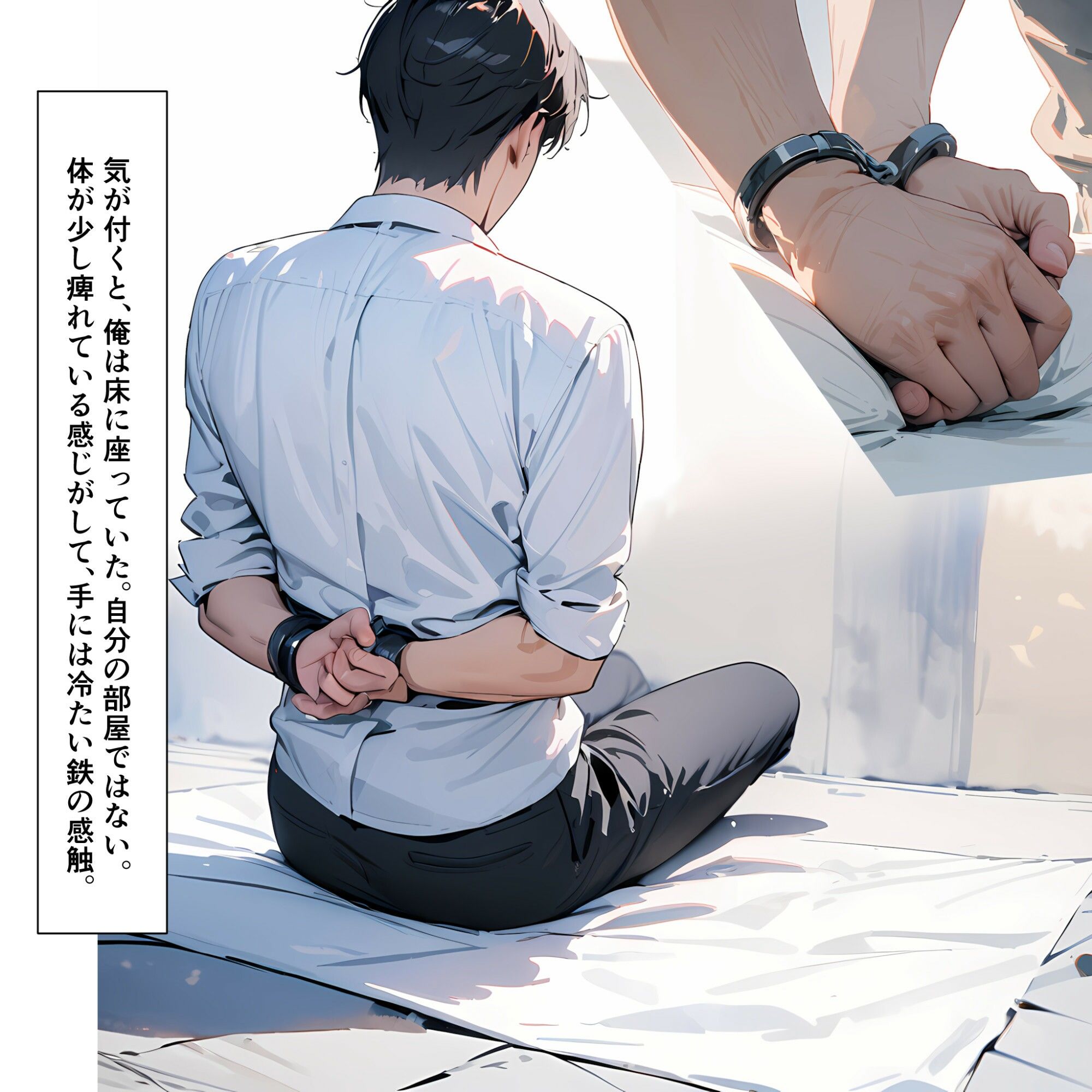 サンプル画像4:同じマンションに住むギャルJKに監禁された話(電脳戯画) [d_489021]