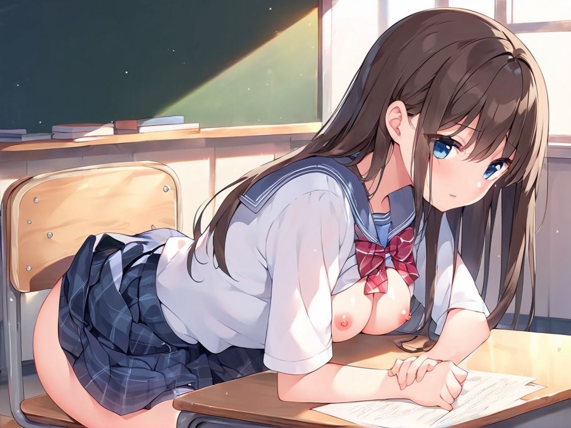 サンプル画像2:清楚な生徒会長が、秘密の放課後えっち！？？(抜けるAK出版) [d_489200]