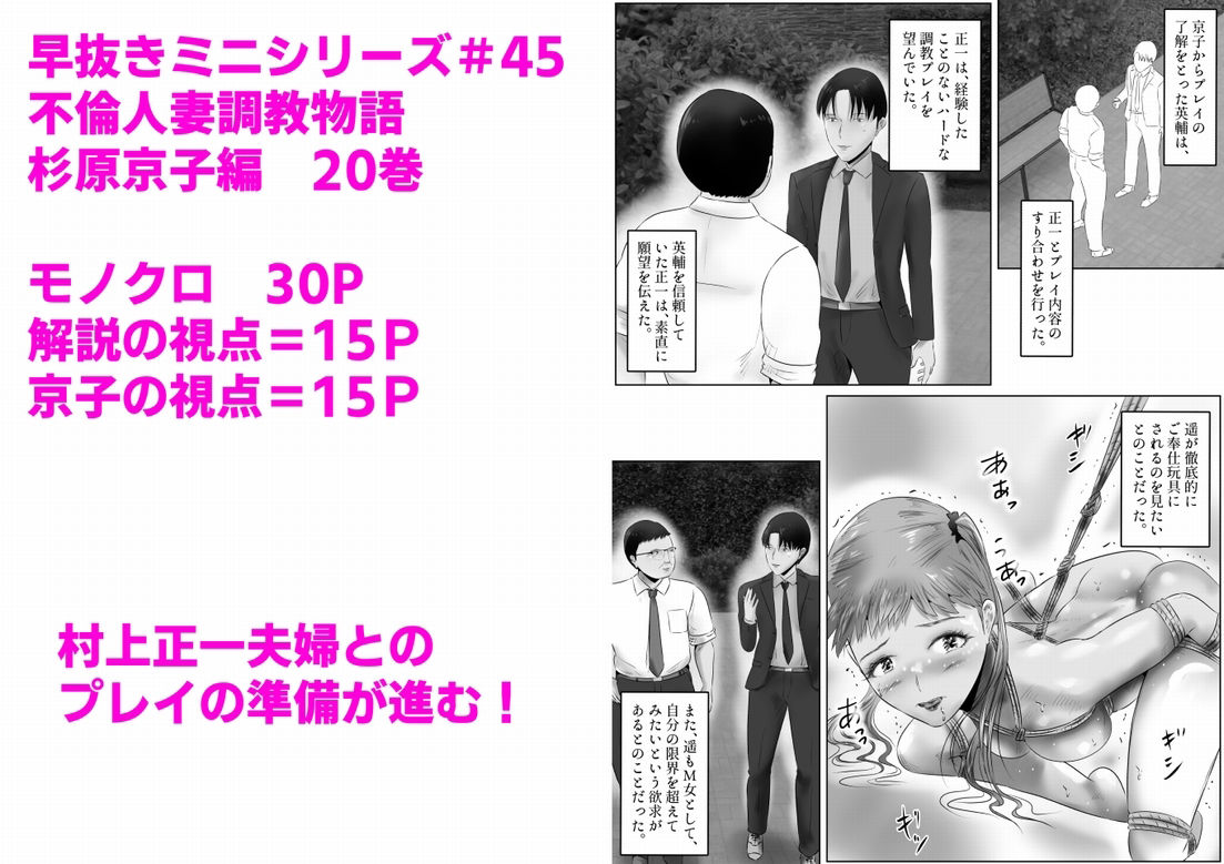サンプル画像1:不倫人妻調教物語  杉原京子編（20）(窪リオンの部屋) [d_489220]