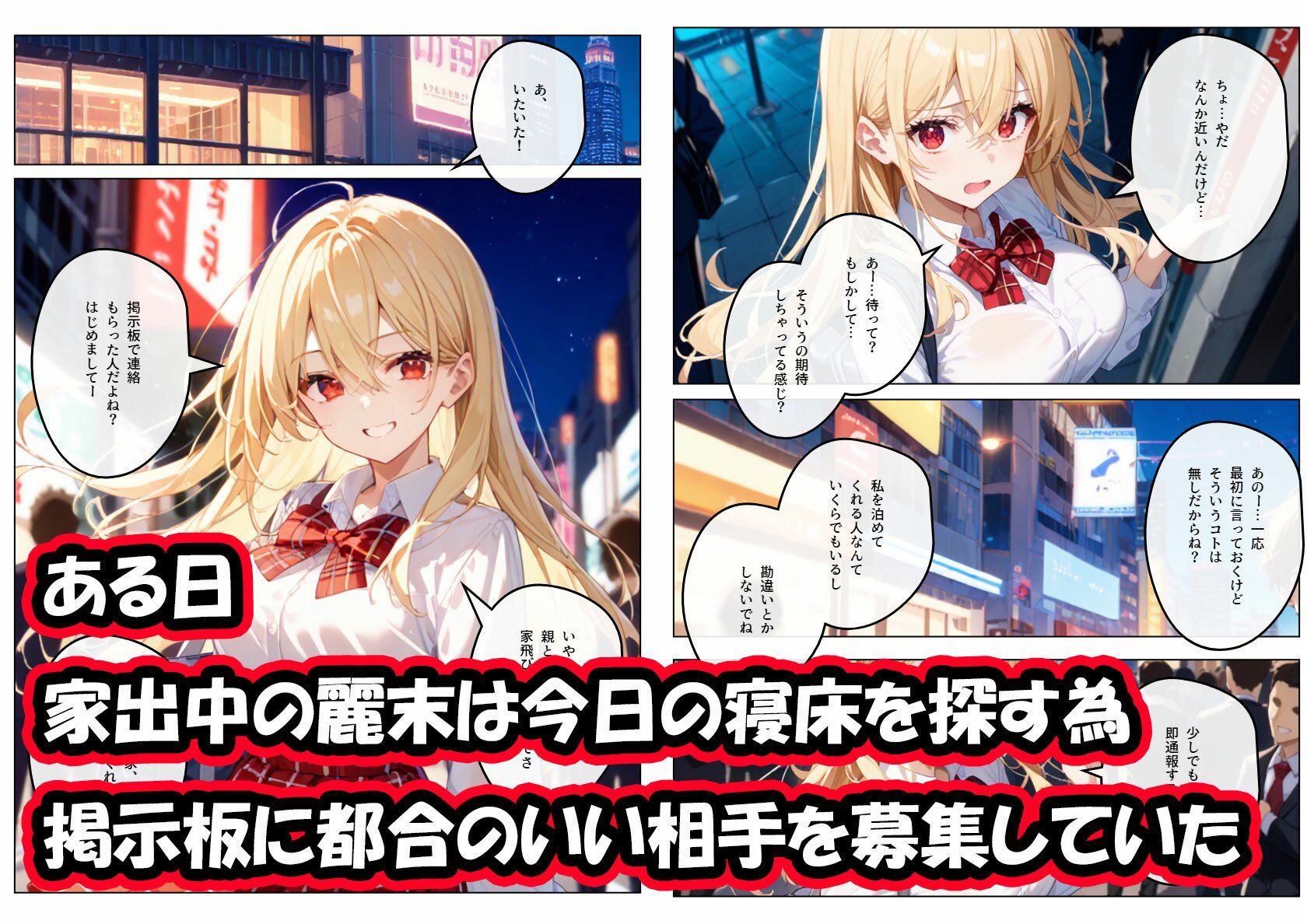 サンプル画像1:【コミック版】生意気神待ちギャルJKの強●中出し同棲性活〜わからせオナホ化計画〜(ちゃんとぴ発電所) [d_490032]