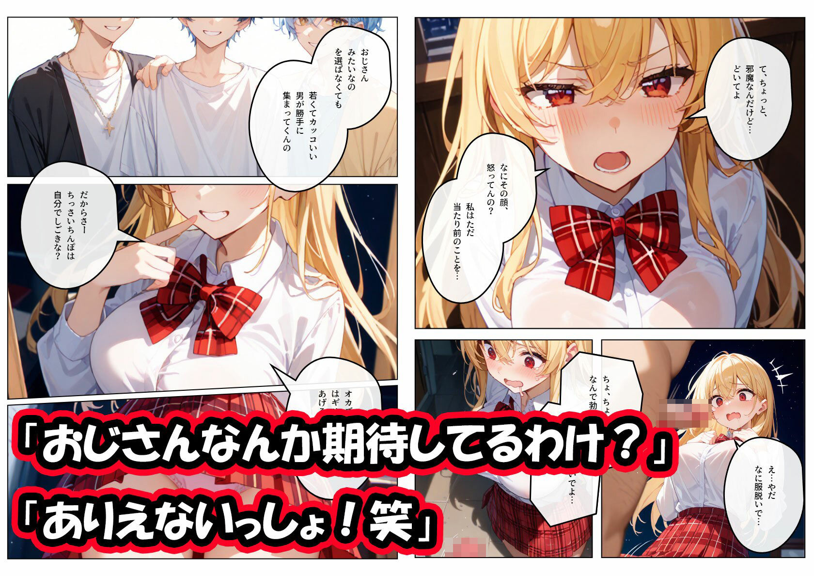 サンプル画像3:【コミック版】生意気神待ちギャルJKの強●中出し同棲性活〜わからせオナホ化計画〜(ちゃんとぴ発電所) [d_490032]